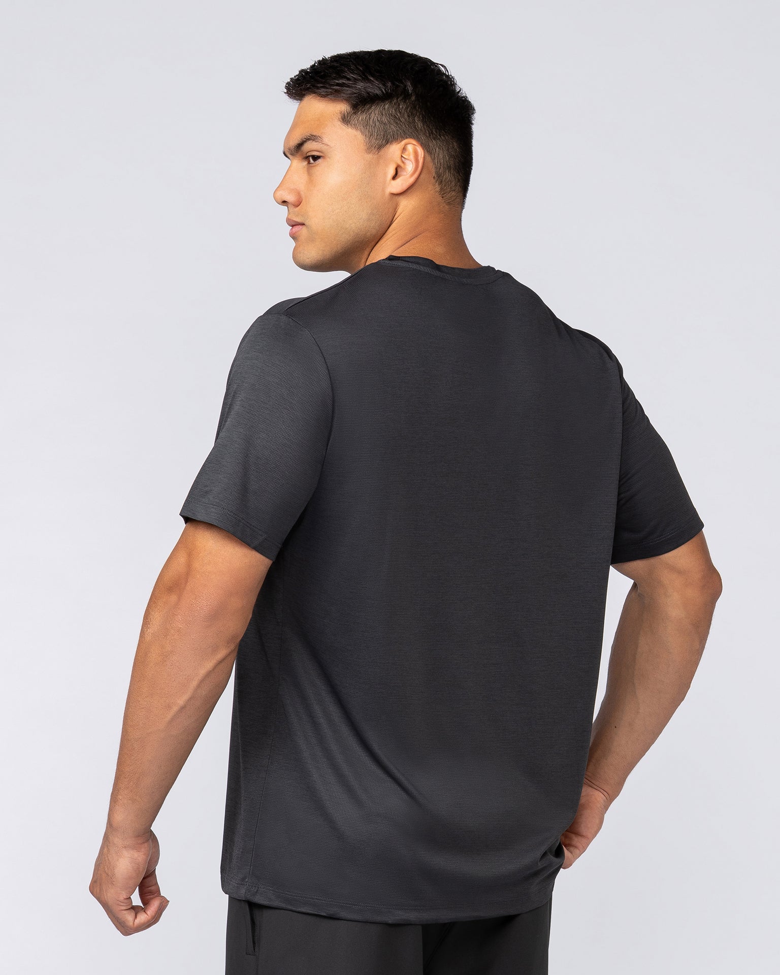 Aero Active Tee - Black-T-Shirts-S-082532BLK-S-MNAPPRL43949-4-Muscle Nation