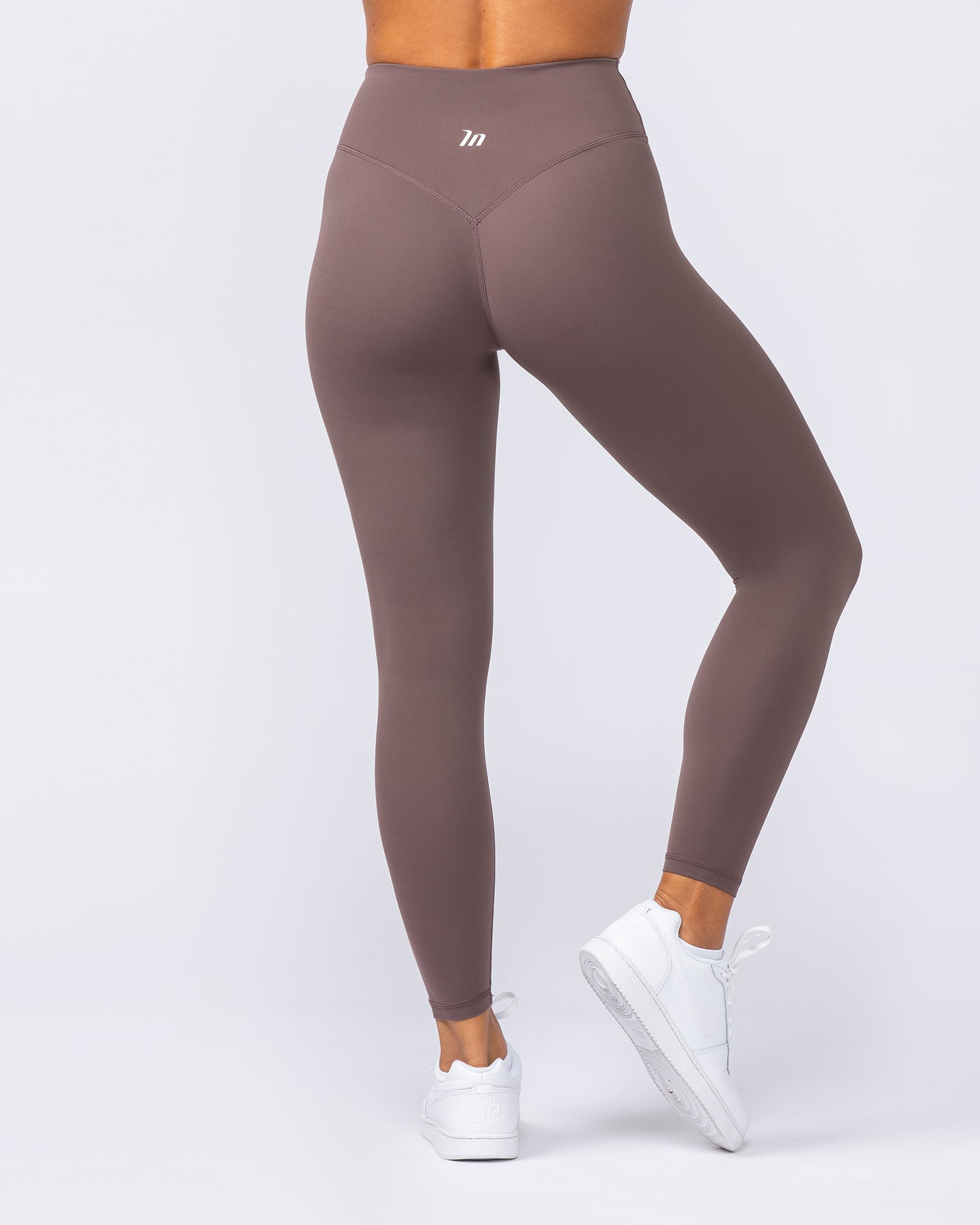 Ultra Aura Ankle Length Leggings - Umber-Leggings-XXS-1124113UMBR-XXS-MNAPPRL34387-5-Muscle Nation