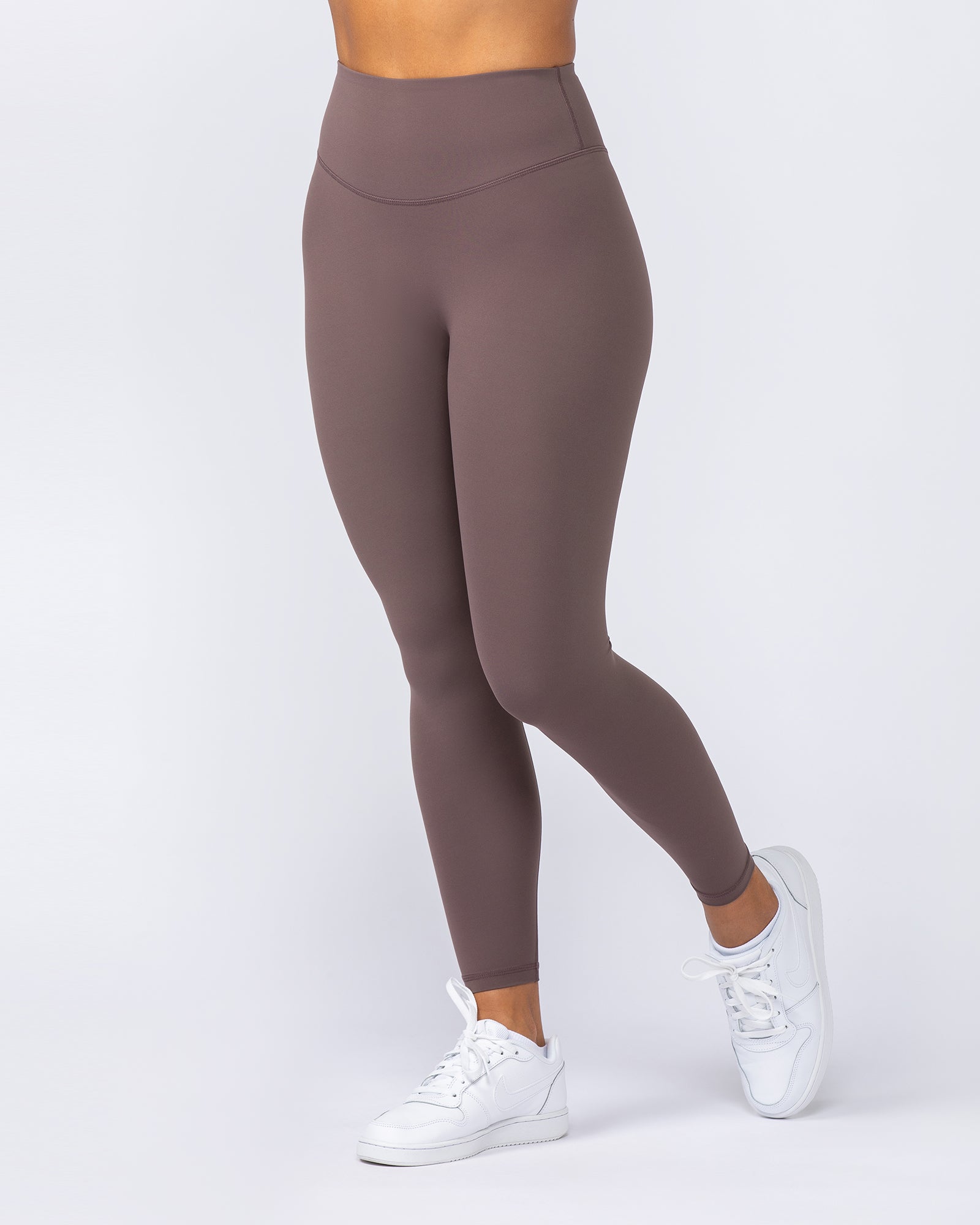 Ultra Aura Ankle Length Leggings - Umber-Leggings-XXS-1124113UMBR-XXS-MNAPPRL34387-2-Muscle Nation