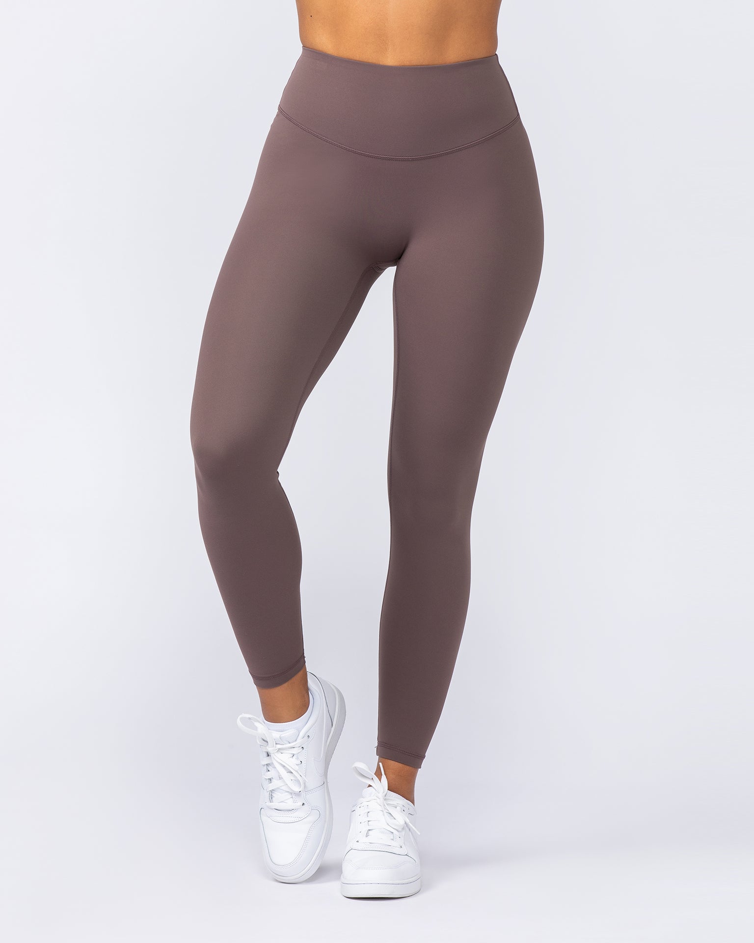 Ultra Aura Ankle Length Leggings - Umber-Leggings-XXS-1124113UMBR-XXS-MNAPPRL34387-1-Muscle Nation
