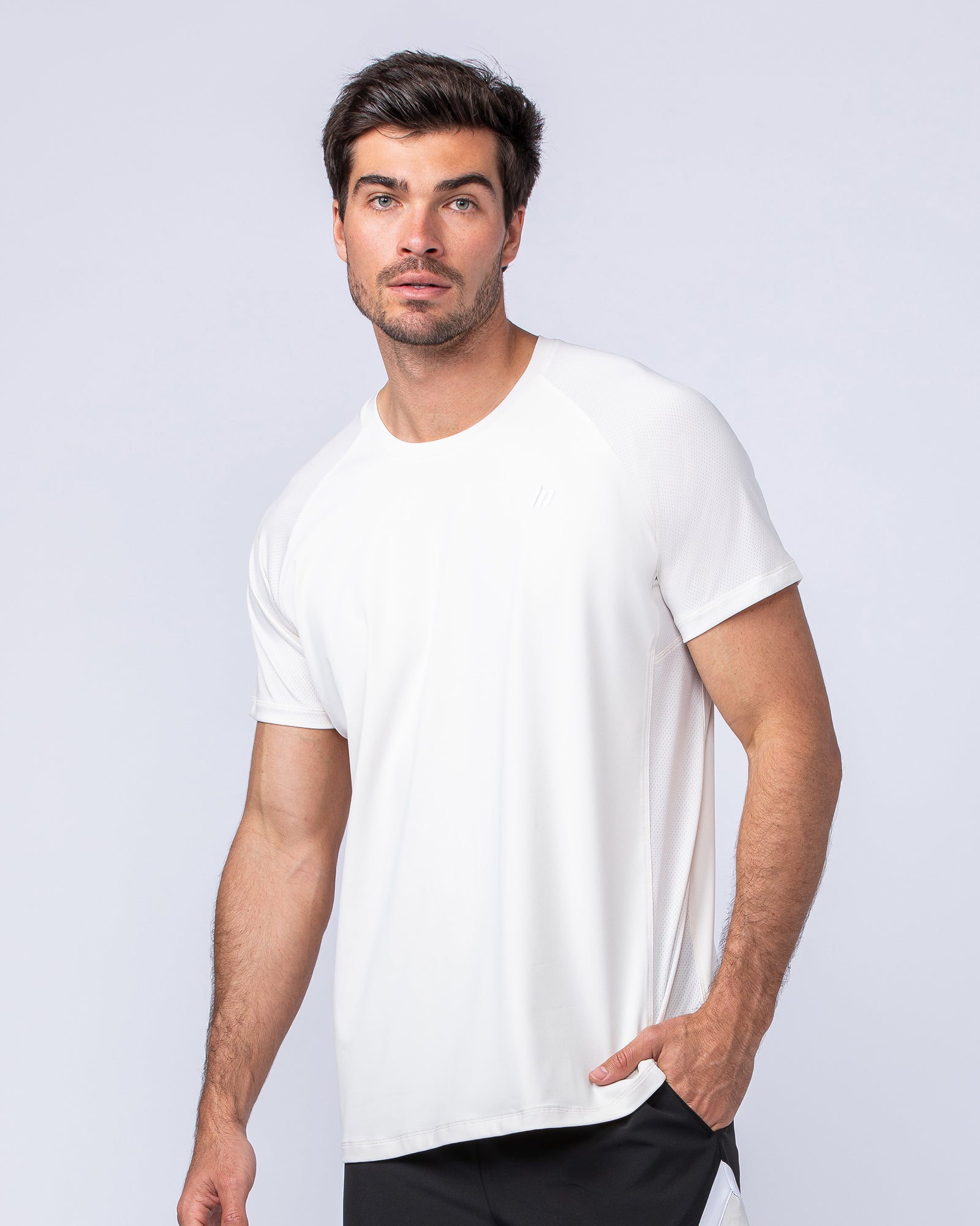 Ventilation Tee - Travertine-T-Shirts-S-052330TRAV-S-MNAPPRL25121-2-Muscle Nation