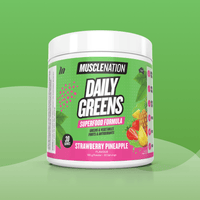 DAILY GREENS Strawberry Pineapple - Muscle Nation greens supplement