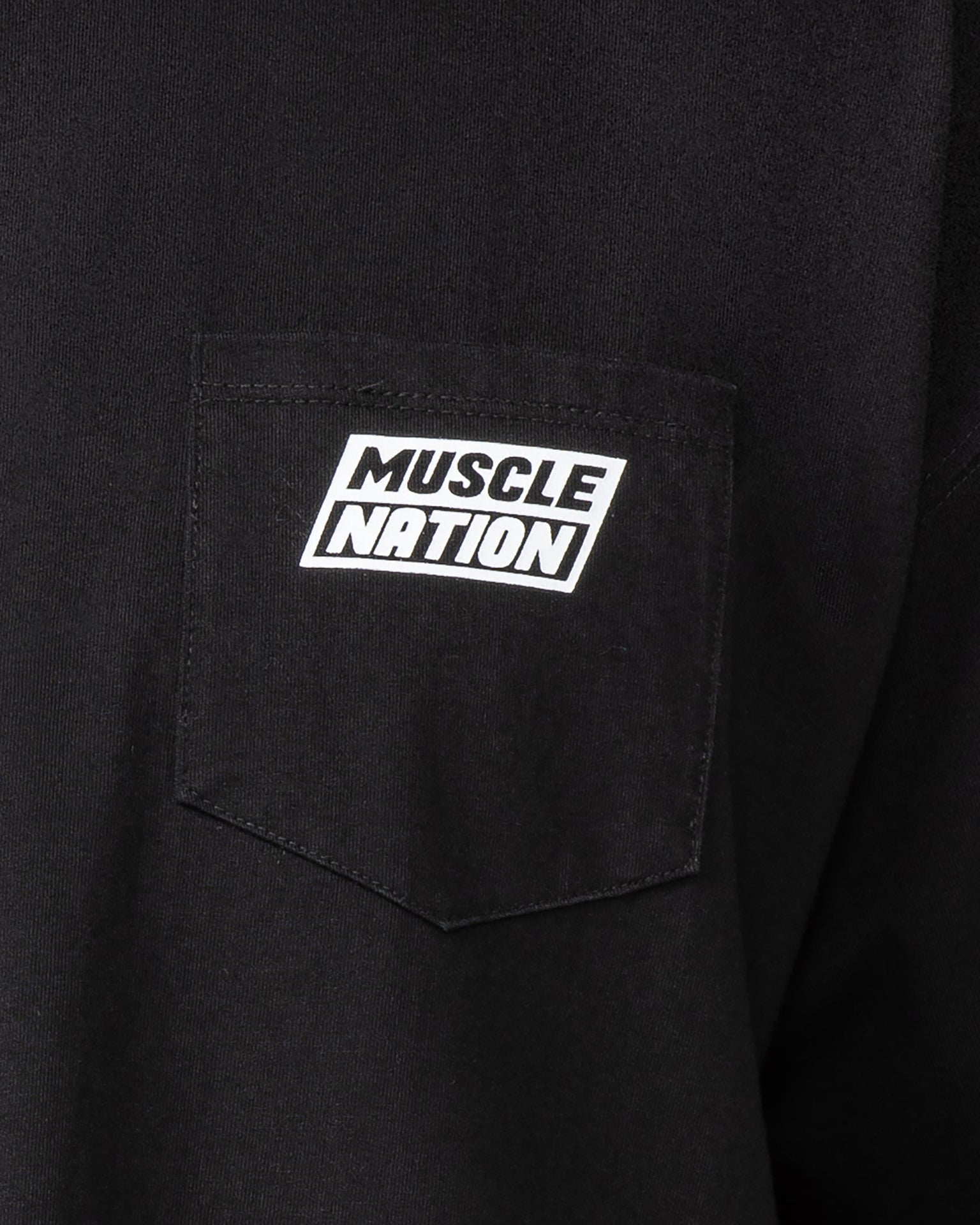 Oversized Pocket Pump Cover - Black-T-Shirts-XS-092414BLK-XS-MNAPPRL40081-2-Muscle Nation