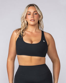 Endurance Bra - Black-Sports Bras-XS-062501BLK-XS-MNAPPRL42924-1-Muscle Nation