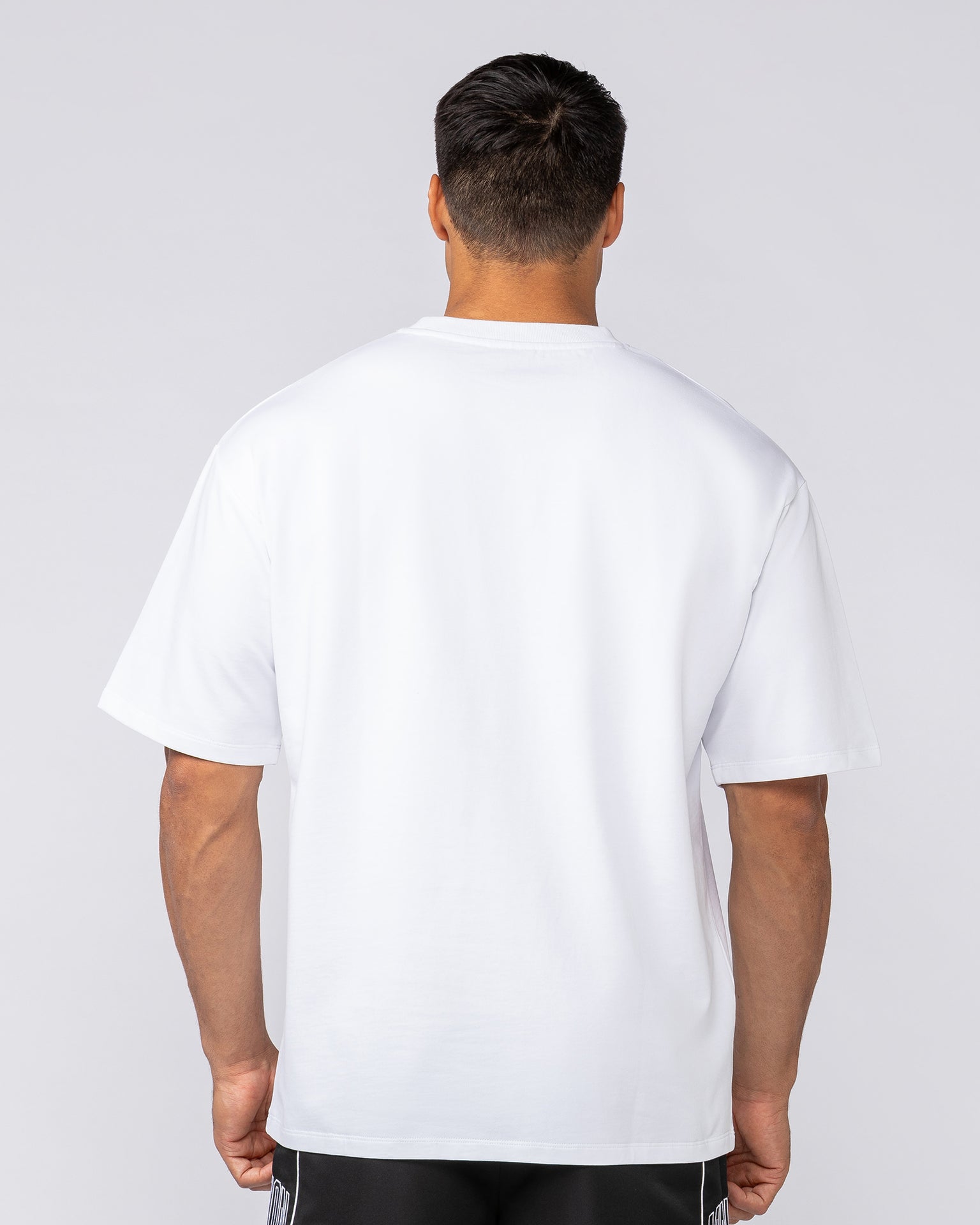 Essential Regular Fit Tee - White-T-Shirts-S-092522WHT-S-MNAPPRL44308-4-Muscle Nation