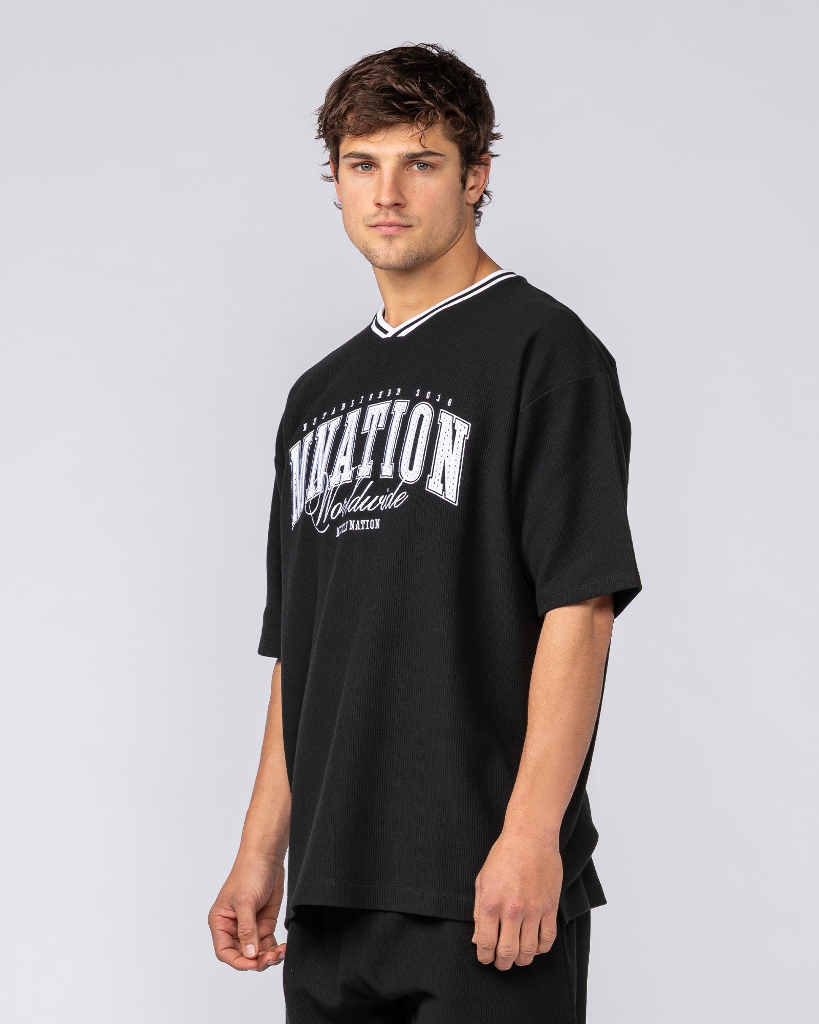Everyday Jersey - Black-T-Shirts-S-082525BLK-S-MNAPPRL43893-4-Muscle Nation