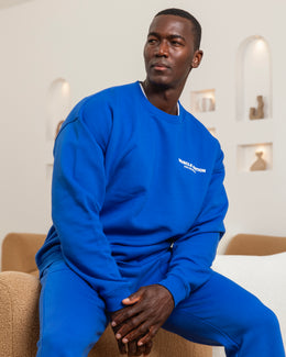 Worldwide Crew Pullover - Bondi Blue-Jumpers & Hoodies-XS-022442BONDIBLU-XS-MNAPPRL30626-1-Muscle Nation