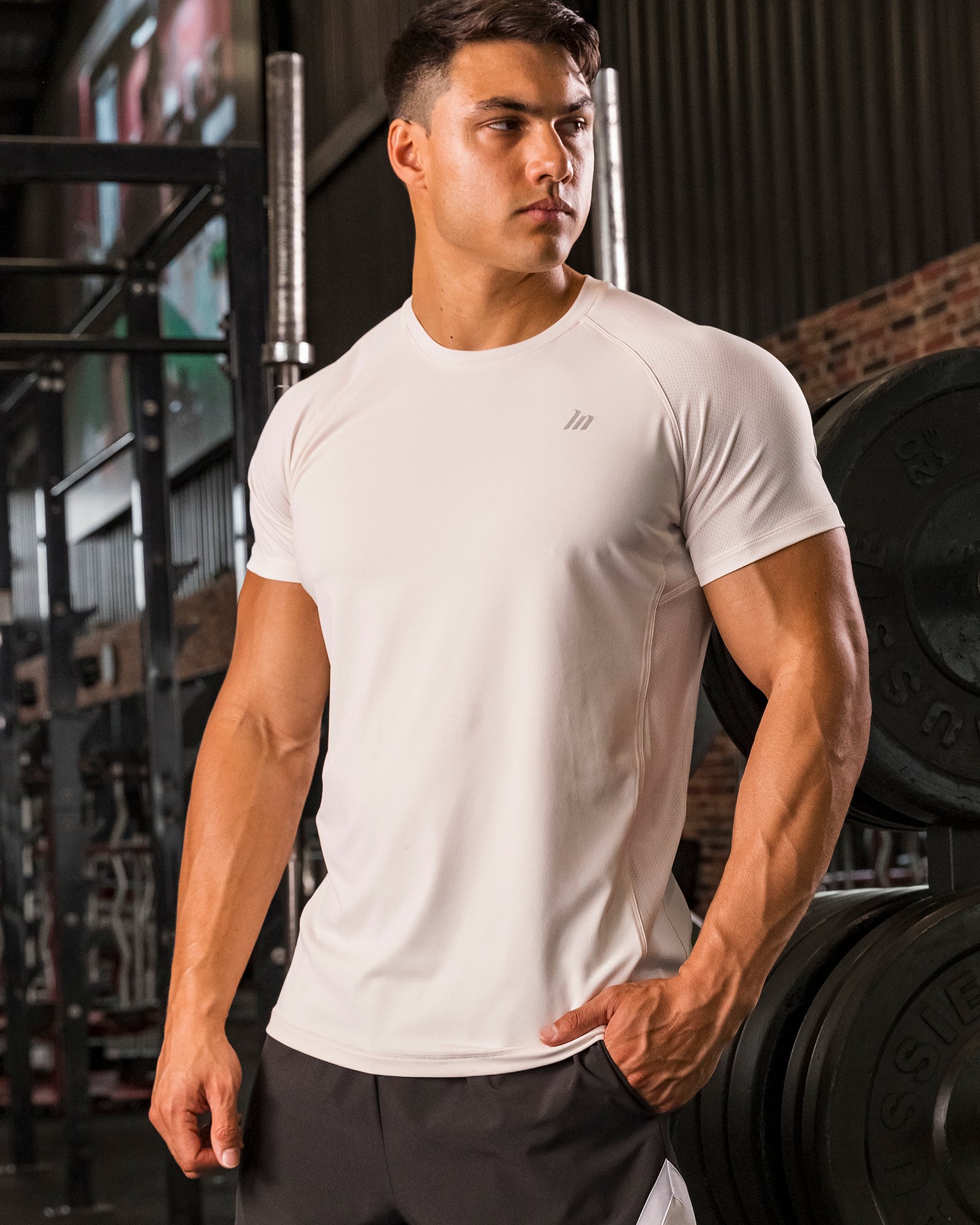 Ventilation Tee - Travertine-T-Shirts-S-052330TRAV-S-MNAPPRL25121-6-Muscle Nation