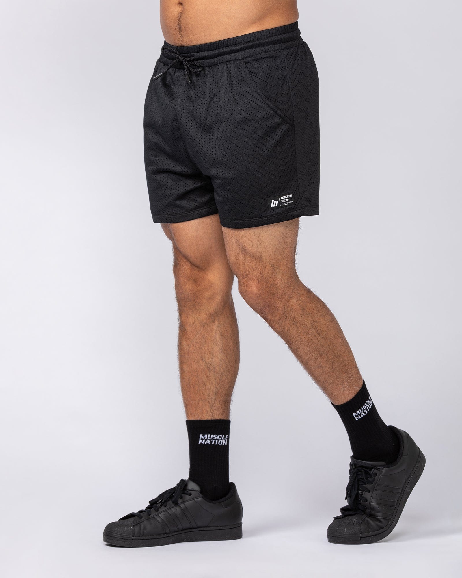 Mens 3.5 Inch Gym Shorts
