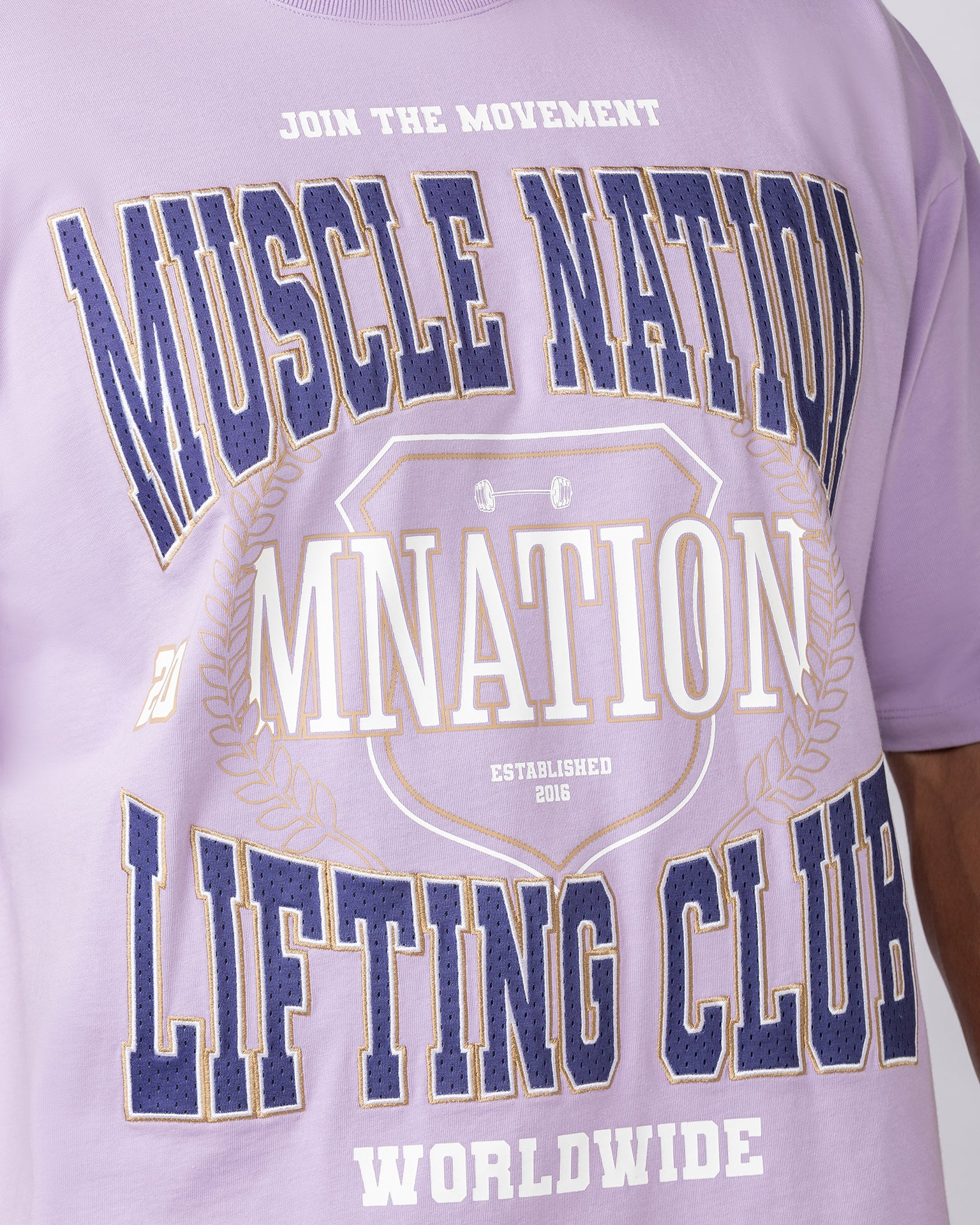 Lifting Club Pump Cover - Lavender-T-Shirts-XS-062531LAV-XS-MNAPPRL43317-3-Muscle Nation