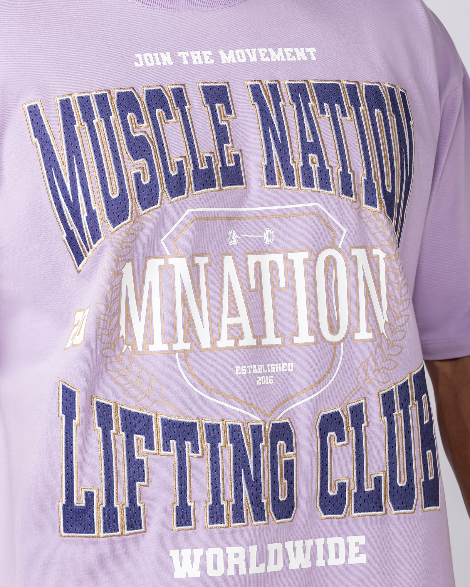 Lifting Club Pump Cover - Lavender-T-Shirts-XS-062531LAV-XS-MNAPPRL43317-3-Muscle Nation