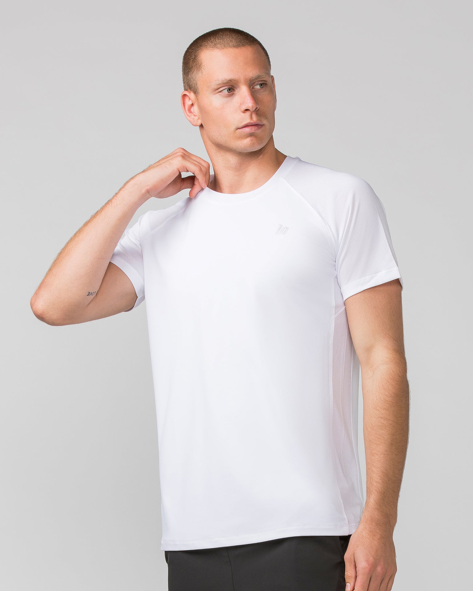 Ventilation Tee - White-T-Shirts-S-062106WHT-S-MNAPPRL11686-4-Muscle Nation