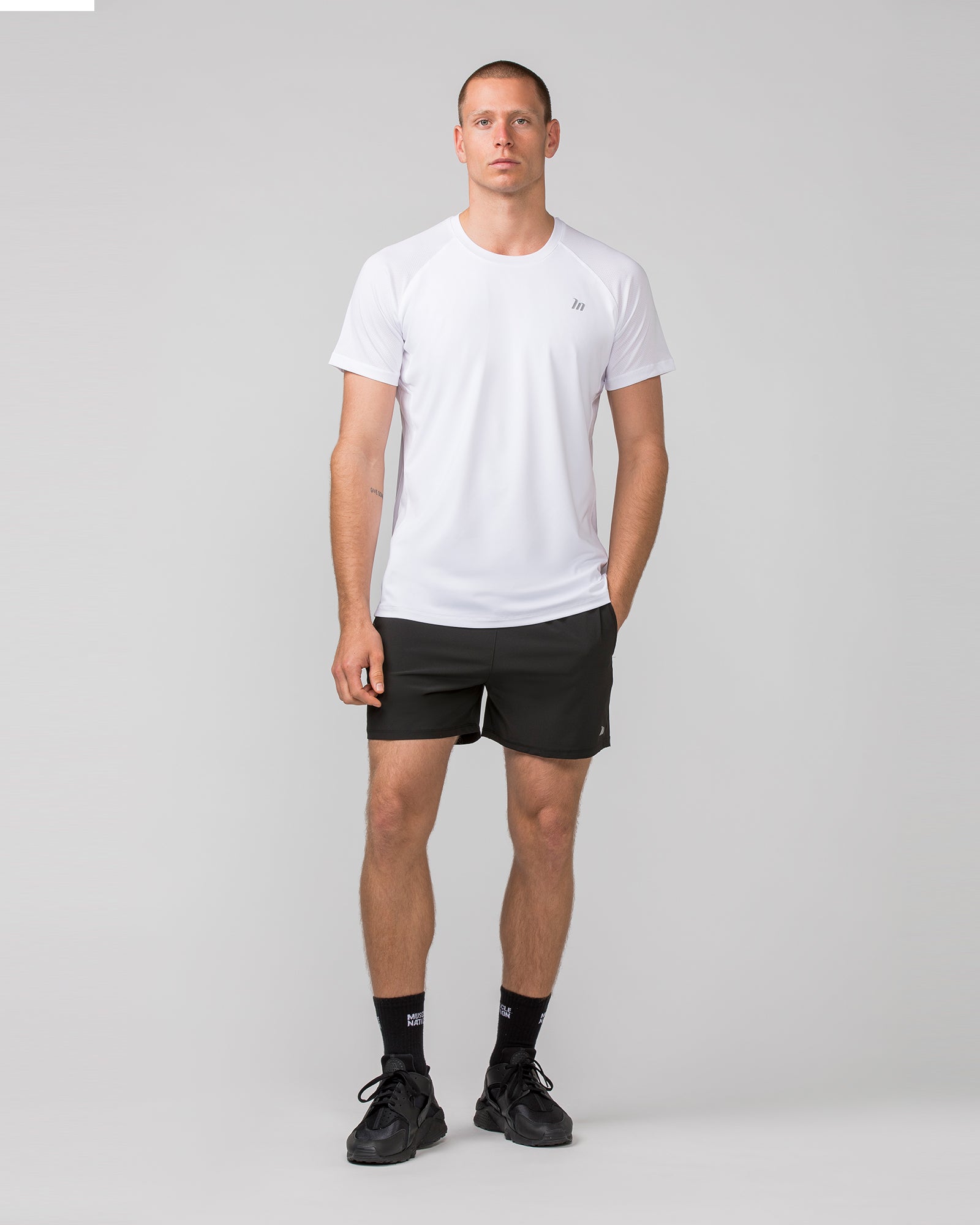 Ventilation Tee - White-T-Shirts-S-062106WHT-S-MNAPPRL11686-7-Muscle Nation