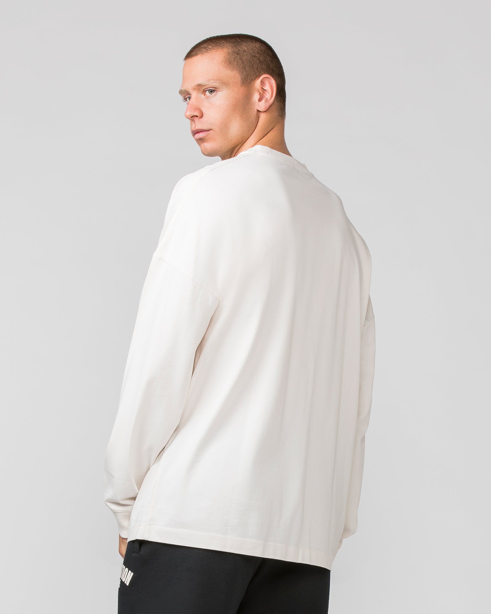 Worldwide Long Sleeve Tee - Travertine-Long Sleeve T-Shirts-S-022443TRAV-S-MNAPPRL30691-4-Muscle Nation