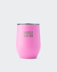 Thermal Cup Hollywood Pink - Muscle Nation insulated tumbler