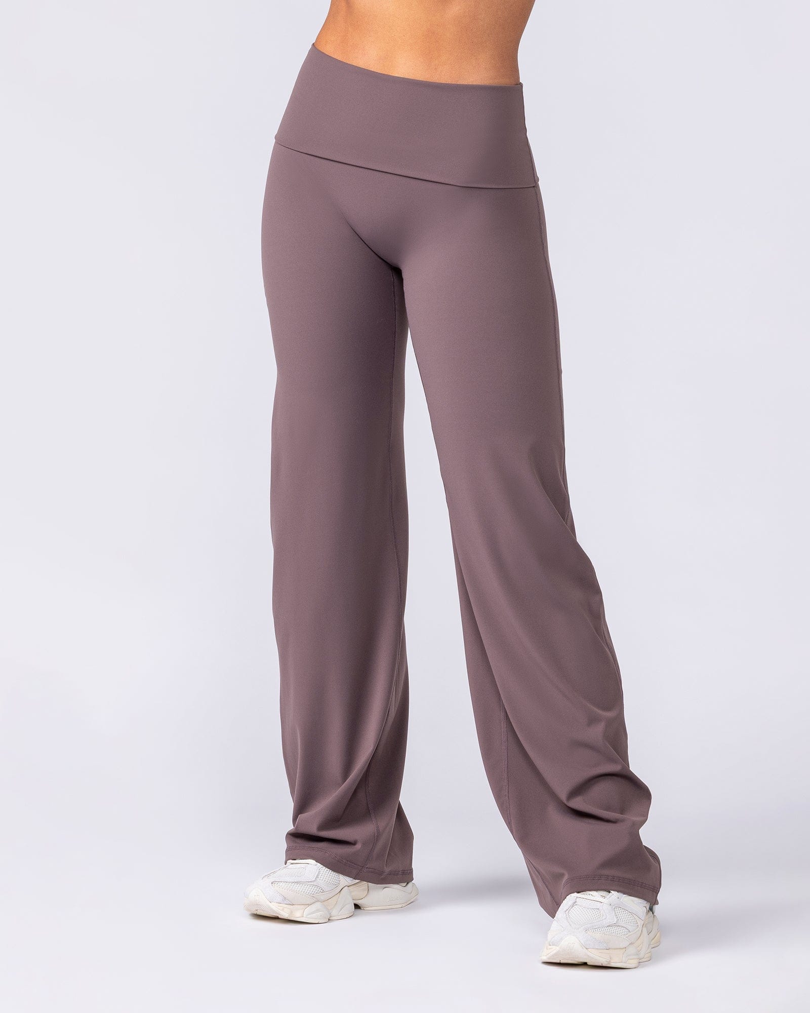 Aura Fold Over Straight Leg Leggings Regular