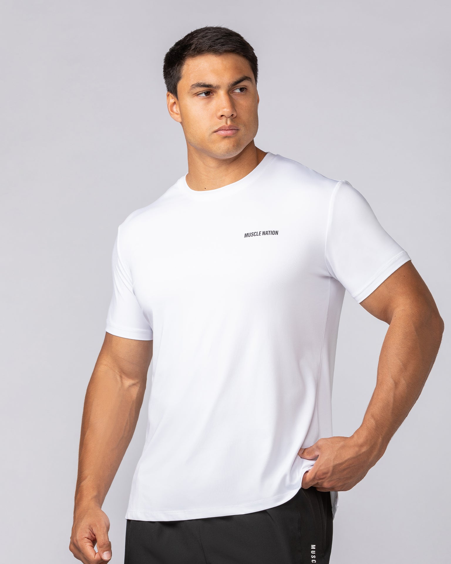 Climaflex Active Tee - White-T-Shirts-XS-032545WHT-XS-MNAPPRL43419-3-Muscle Nation