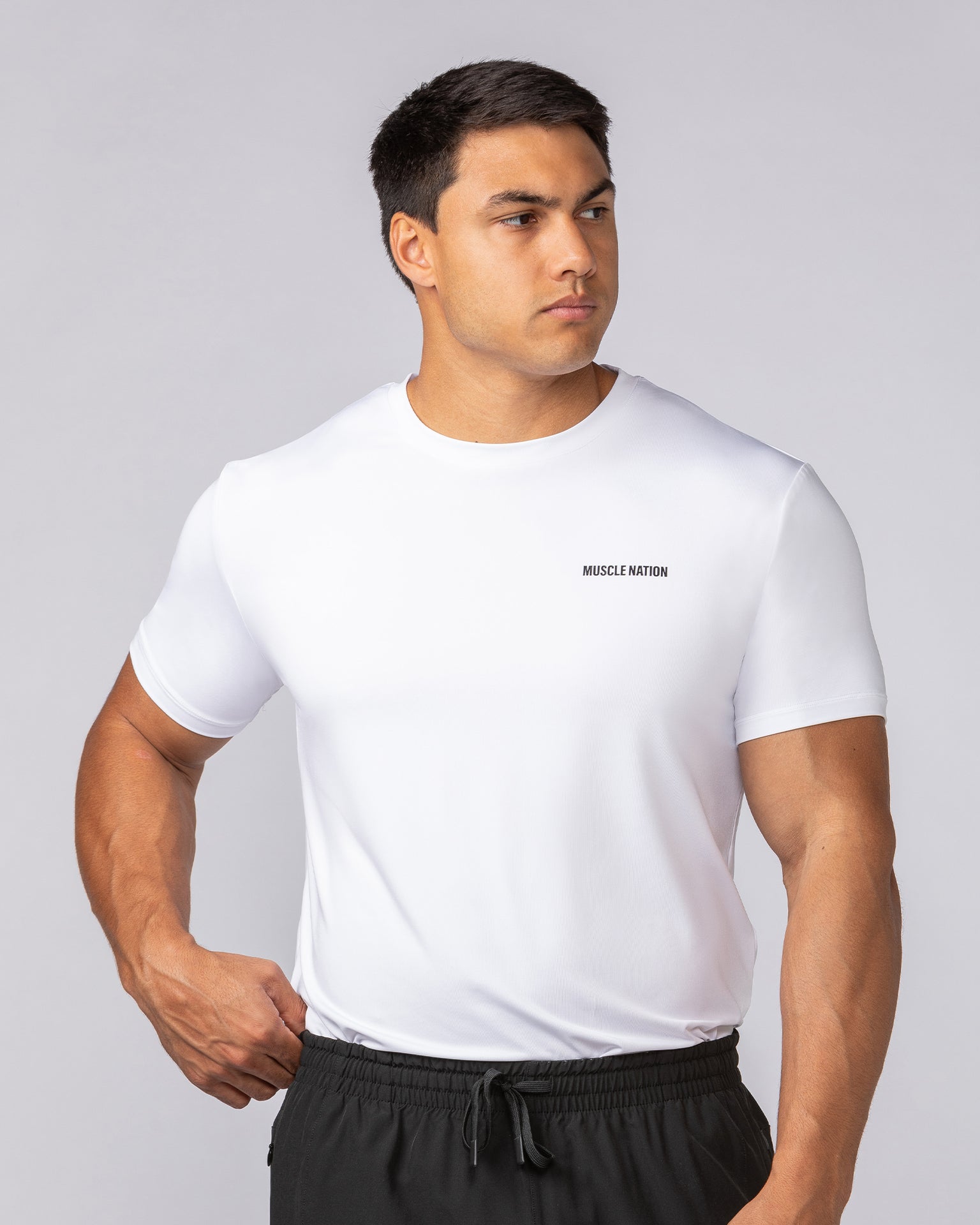 Climaflex Active Tee - White-T-Shirts-XS-032545WHT-XS-MNAPPRL43419-1-Muscle Nation