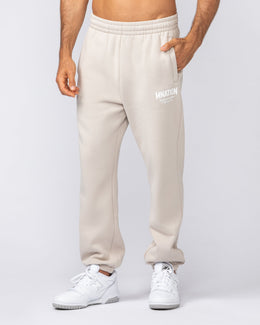 Heritage Trackies - Cream-Bottoms-S-032502CREAM-S-MNAPPRL41356-1-Muscle Nation