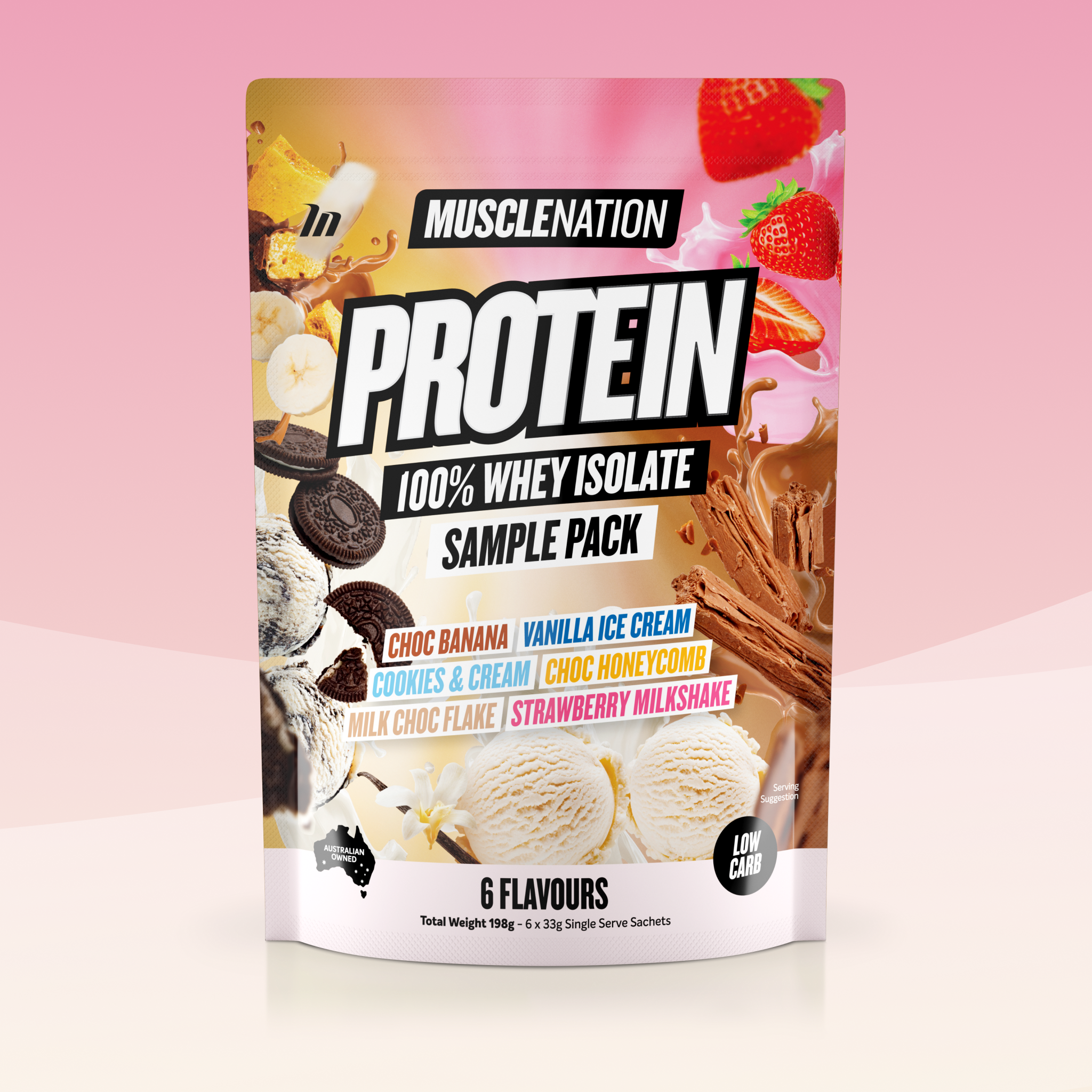 WHEY Protein Isolate - Sample Pack - 6 Flavours - Image 2