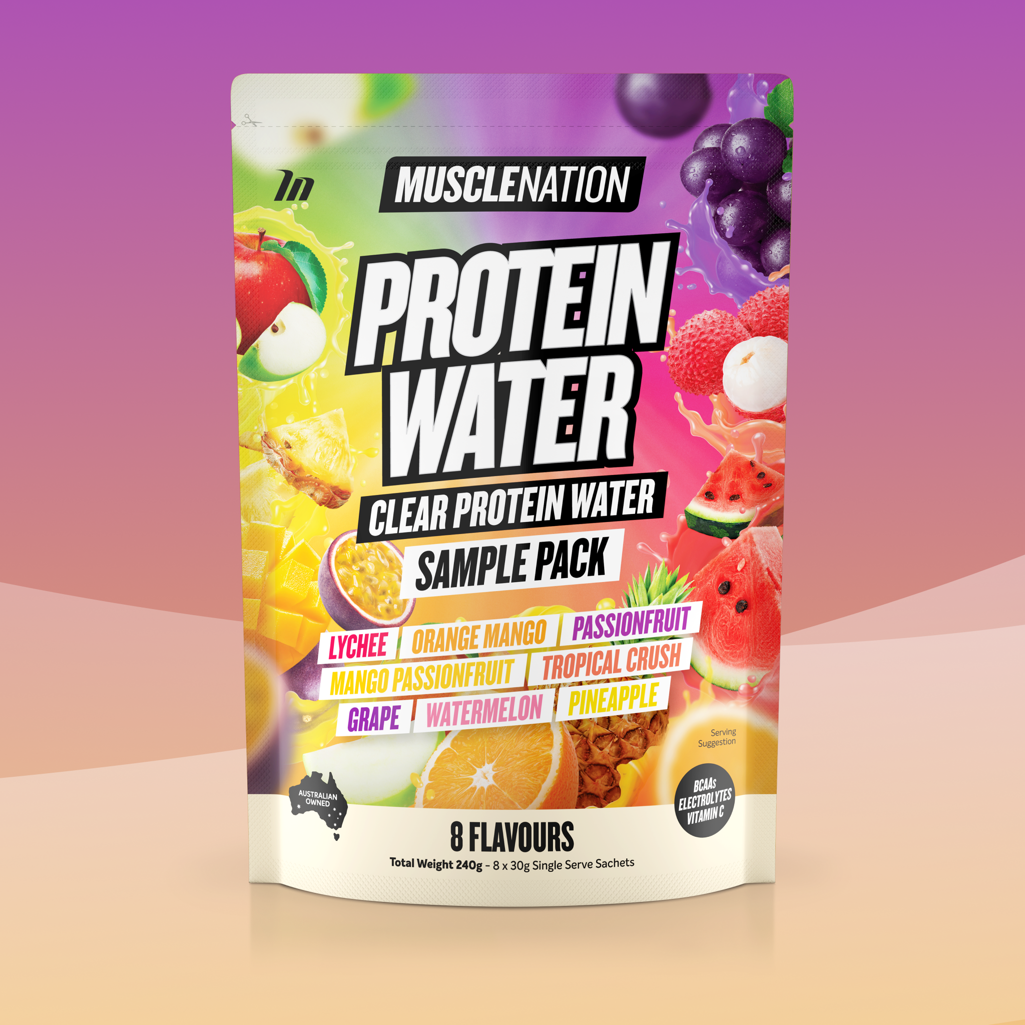 PROTEIN WATER - Sample Pack - 8 Flavours - Image 2