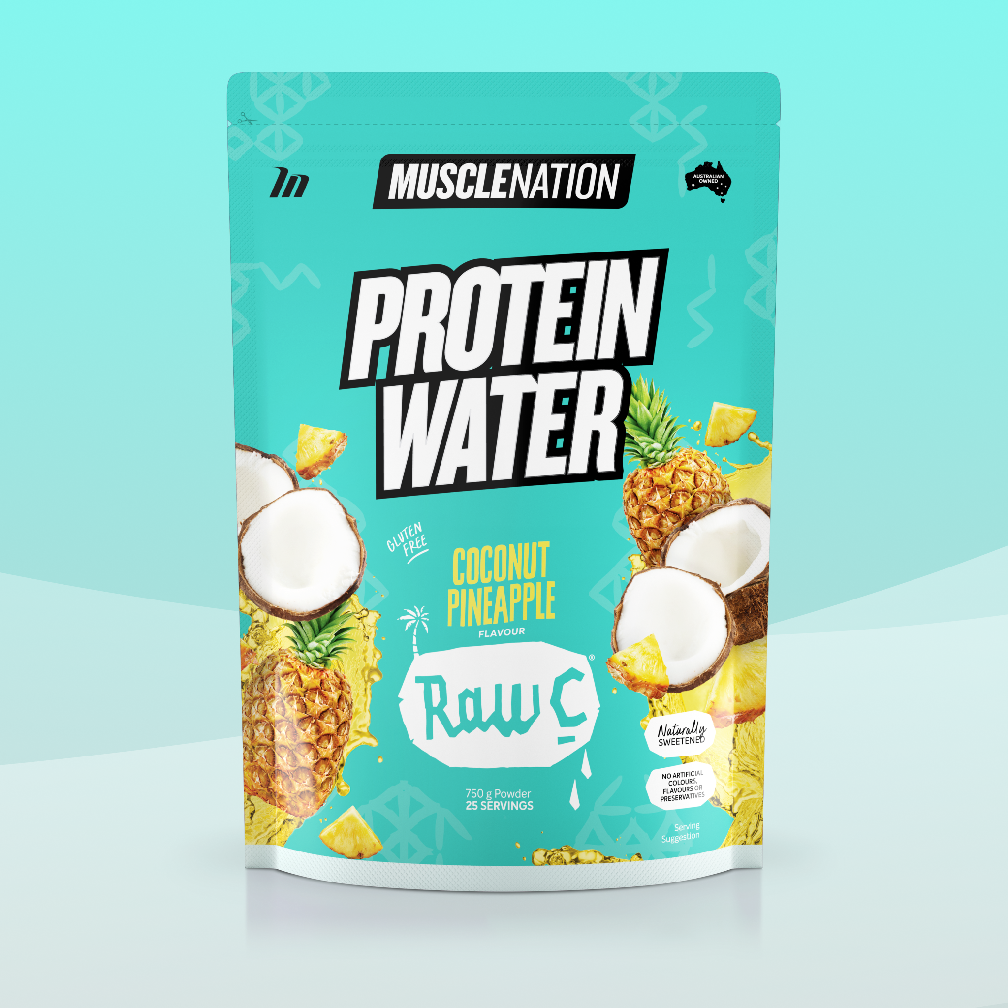PROTEIN WATER - Coconut Pineapple - 25 serves - Image 2