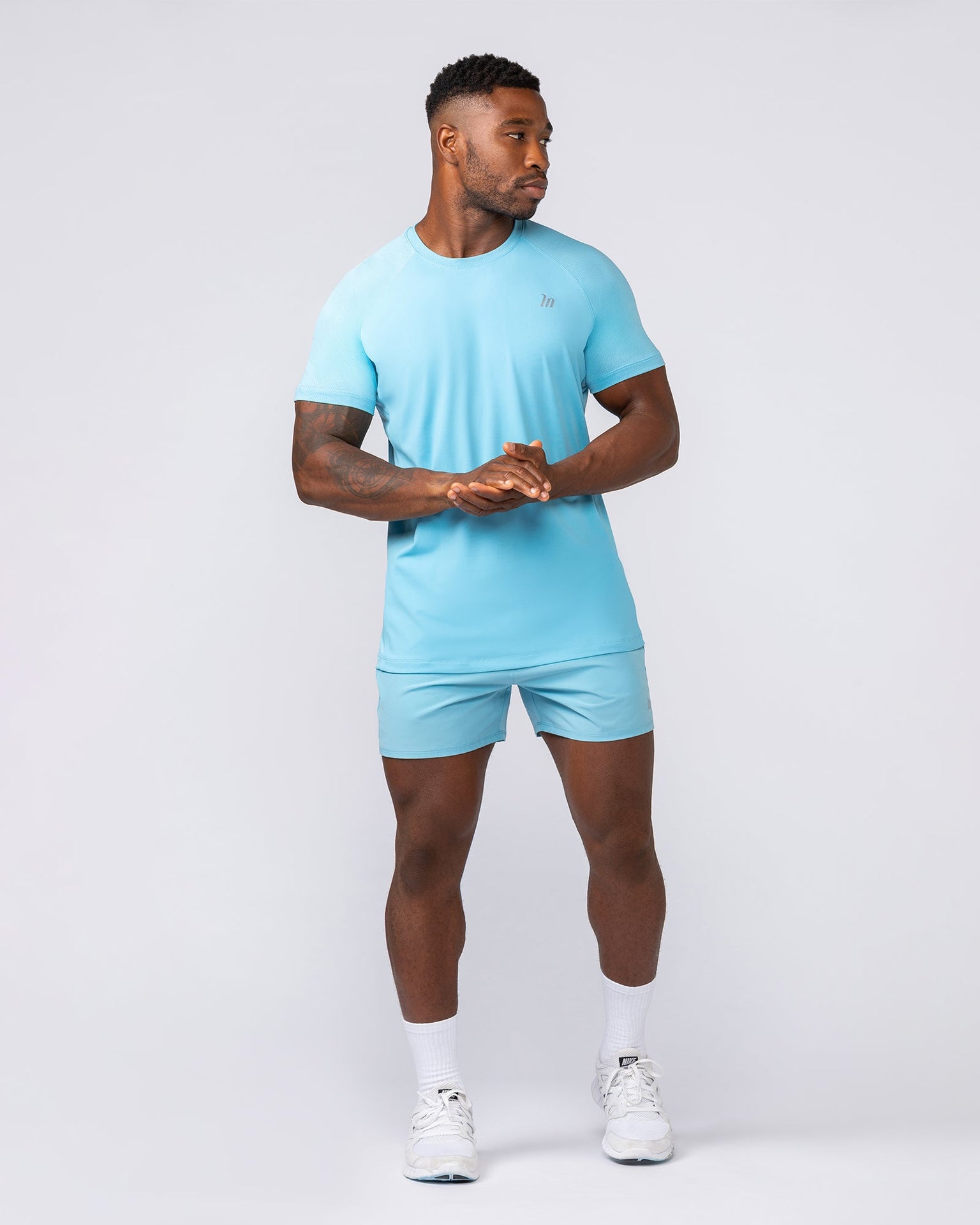 Ventilation Tee - Light Blue-T-Shirts-S-032530LTBL-S-MNAPPRL41118-5-Muscle Nation