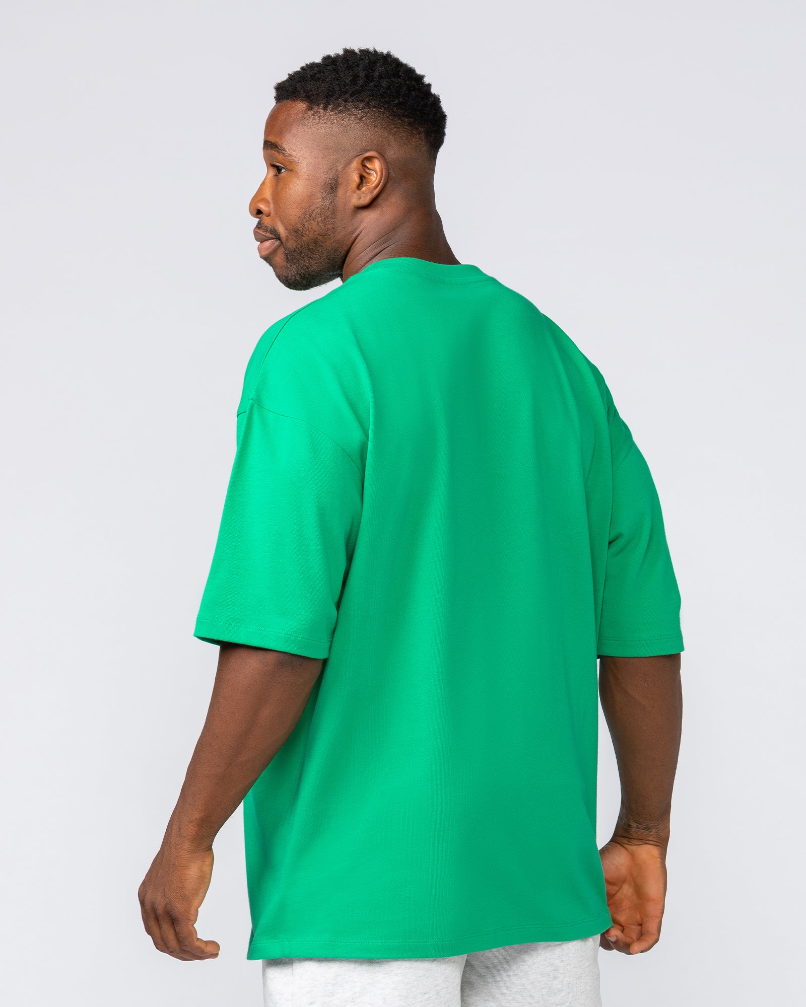 Weekender Oversized Tee - Clover-T-Shirts-XS-042505CLVR-XS-MNAPPRL43315-3-Muscle Nation
