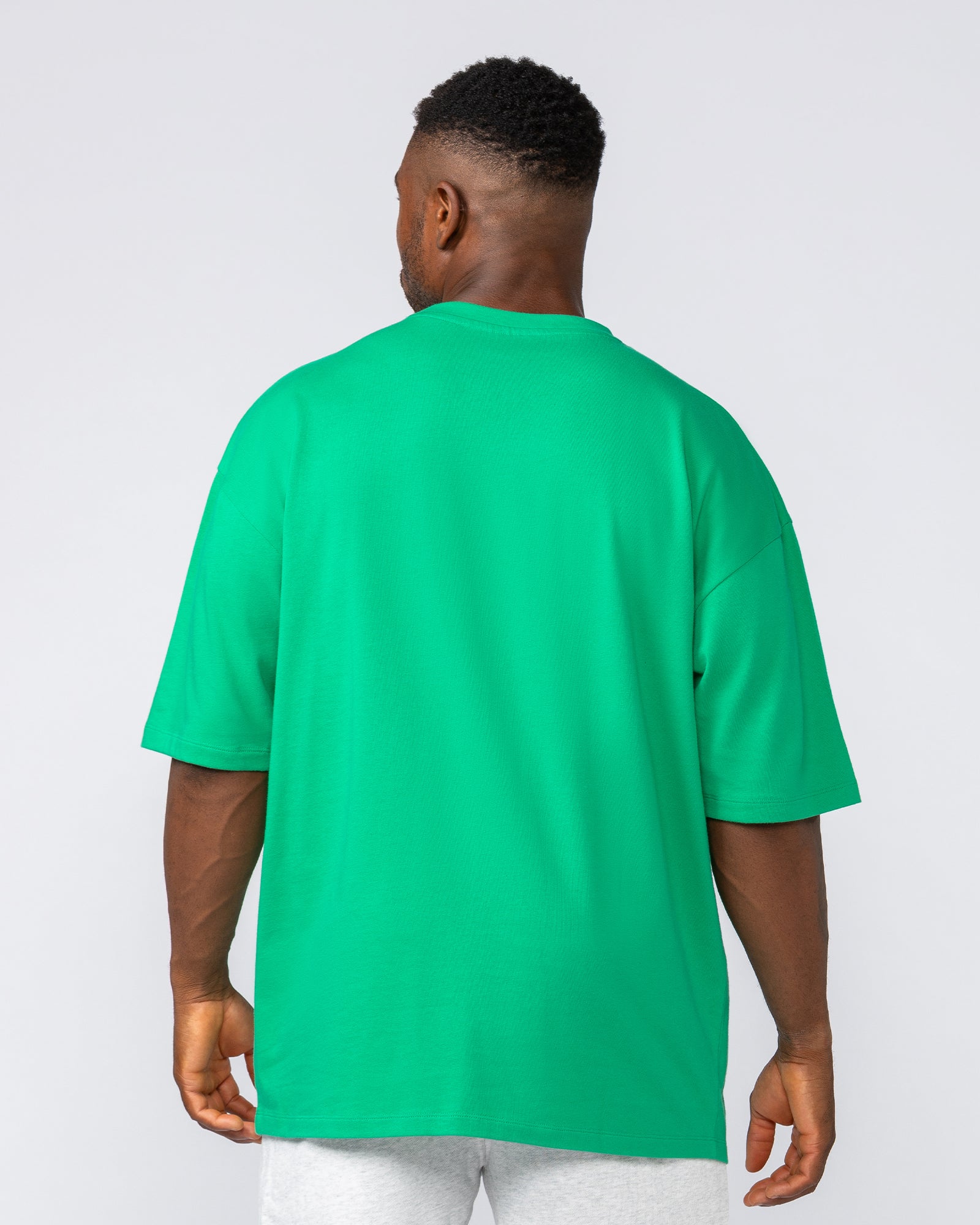 Weekender Oversized Tee - Clover-T-Shirts-XS-042505CLVR-XS-MNAPPRL43315-4-Muscle Nation