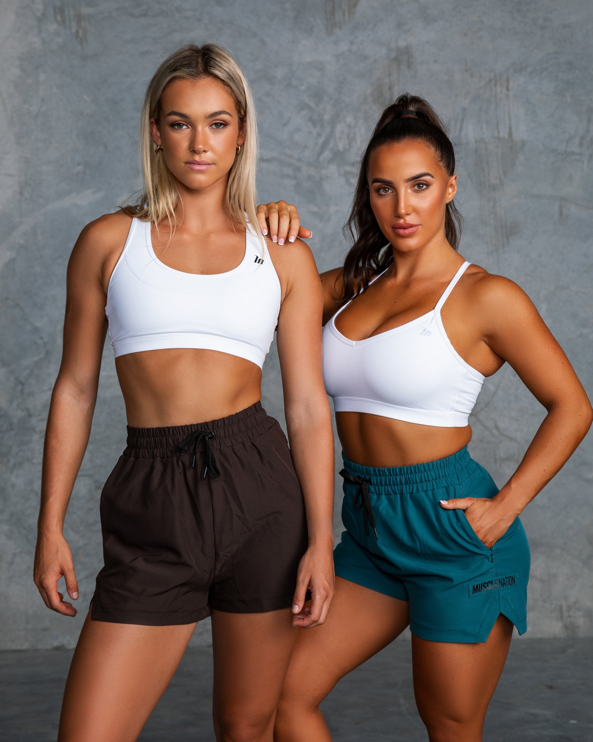 Womens Elevate Active Shorts-Muscle Nation