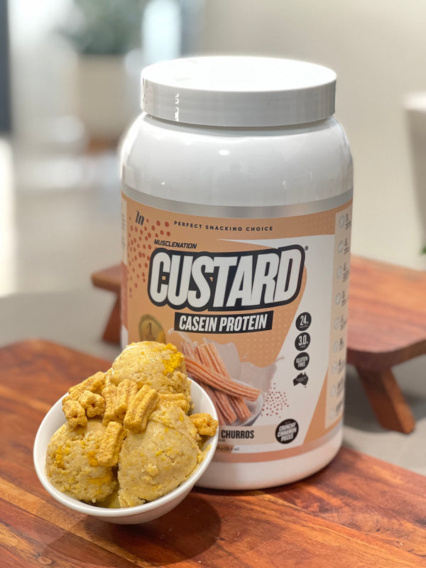 Cinnamon Churros Ice-cream-Muscle Nation