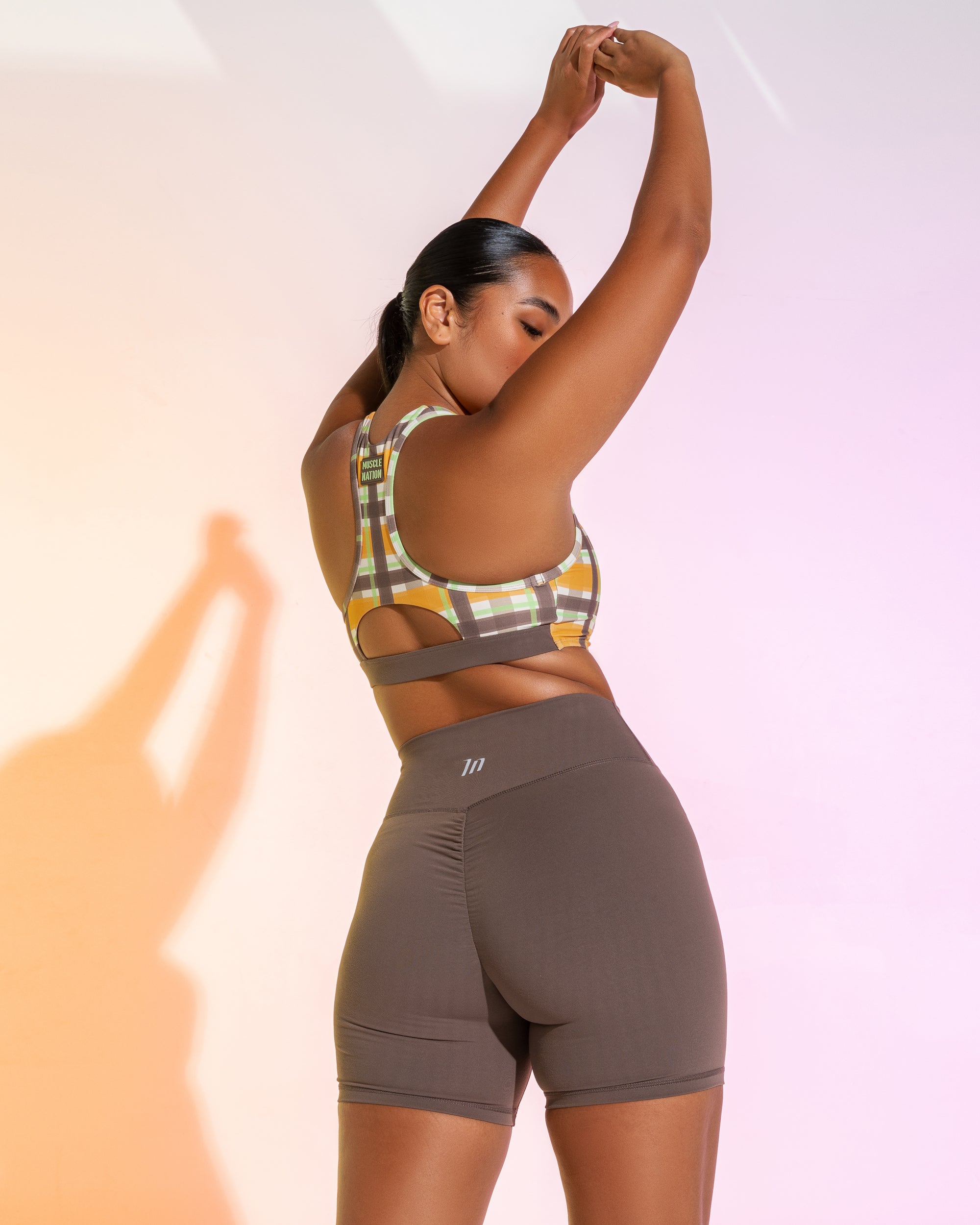 Signature Scrunch Bike Shorts-Muscle Nation