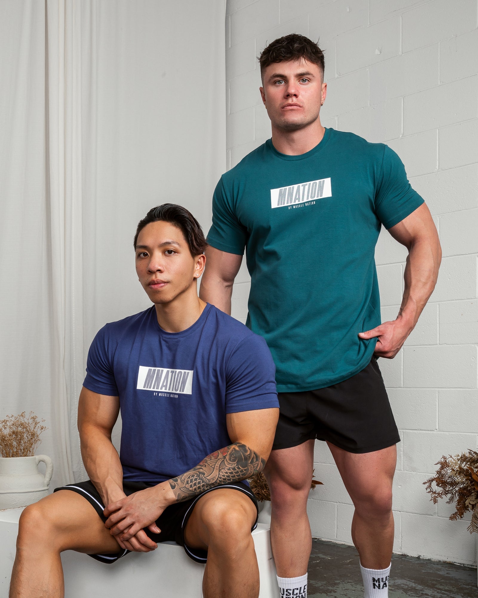 Slash Tee-Muscle Nation