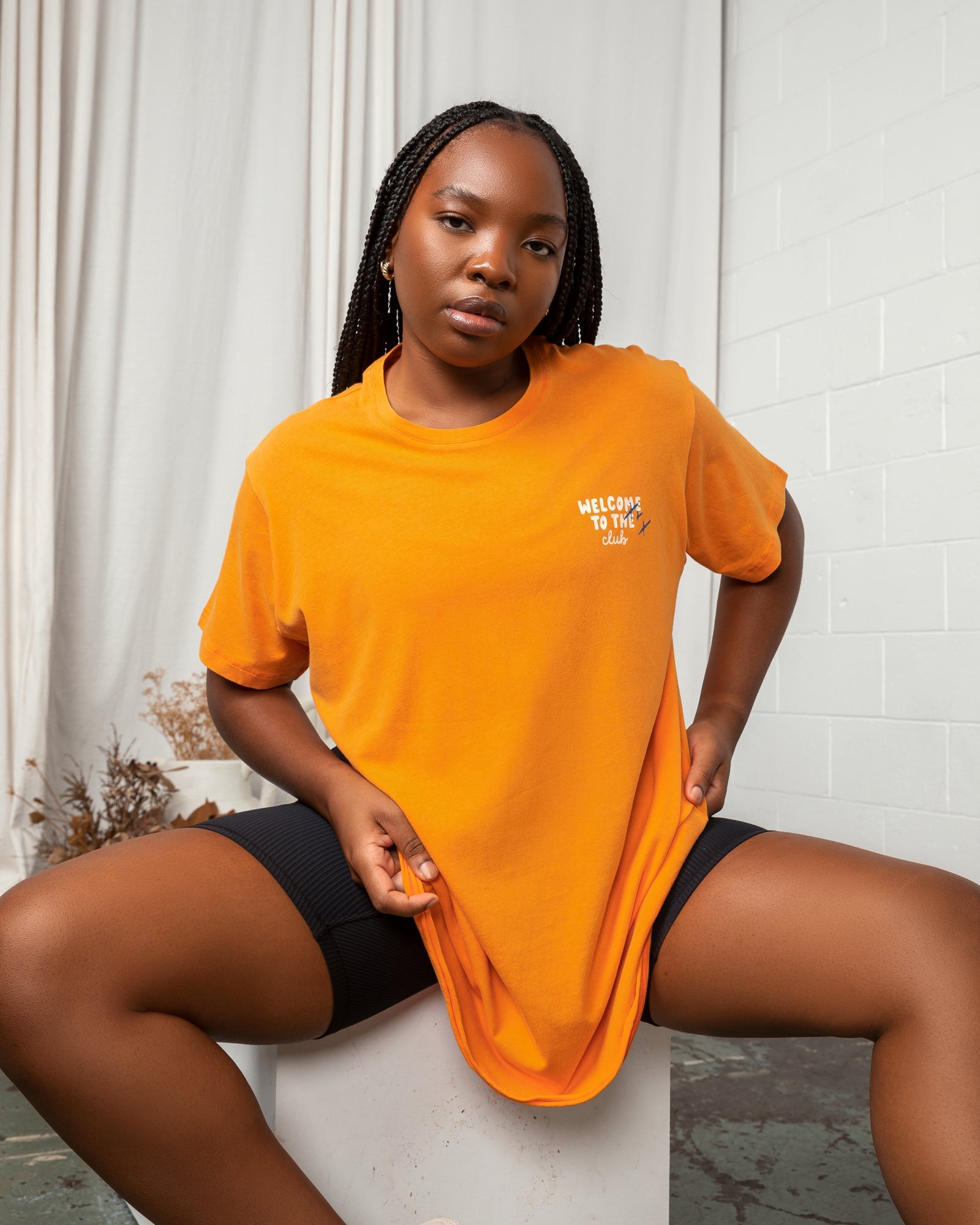 Womens MN Squad Oversized Vintage Tee-Muscle Nation