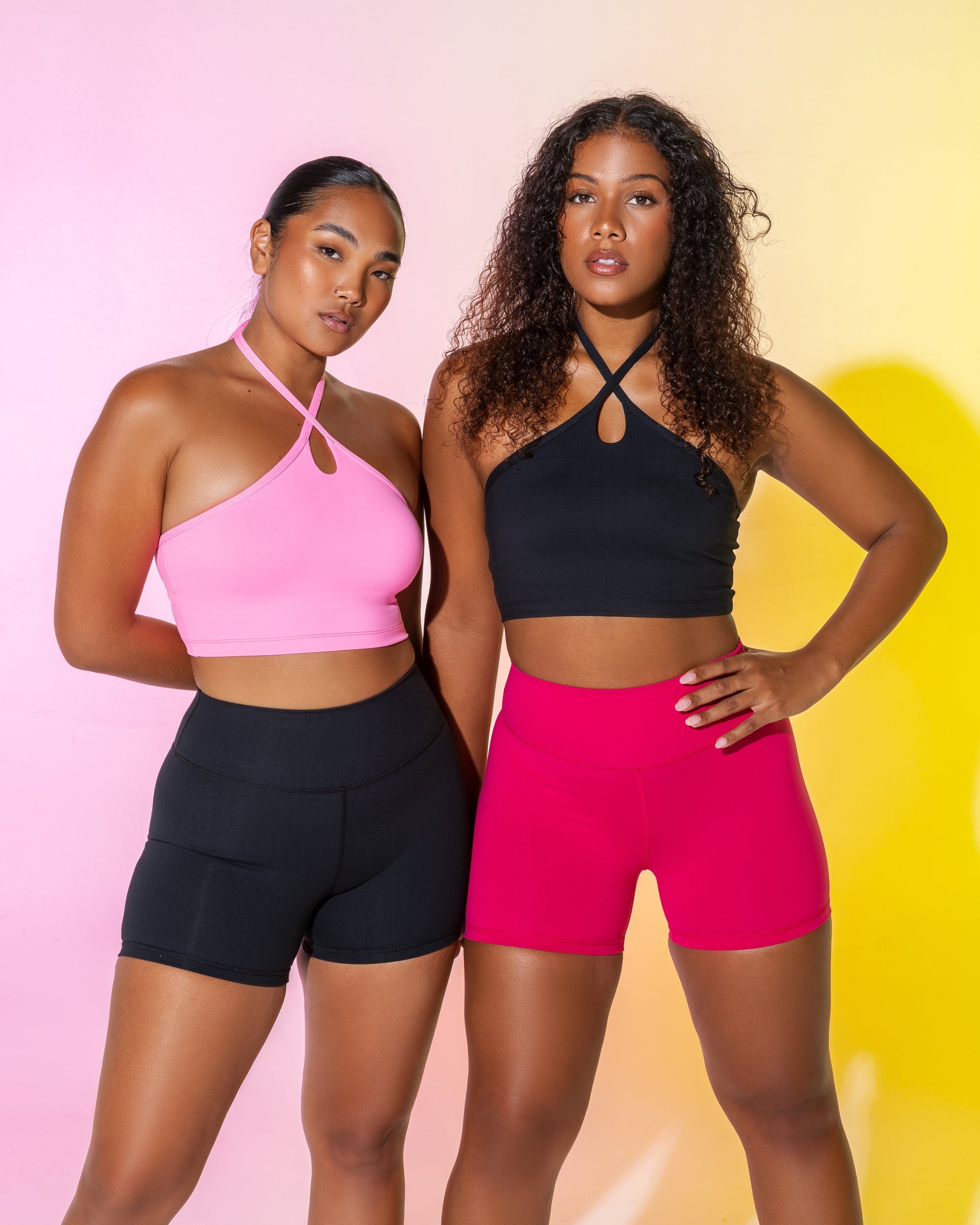 Shimmer Bra Tank Combo-Muscle Nation