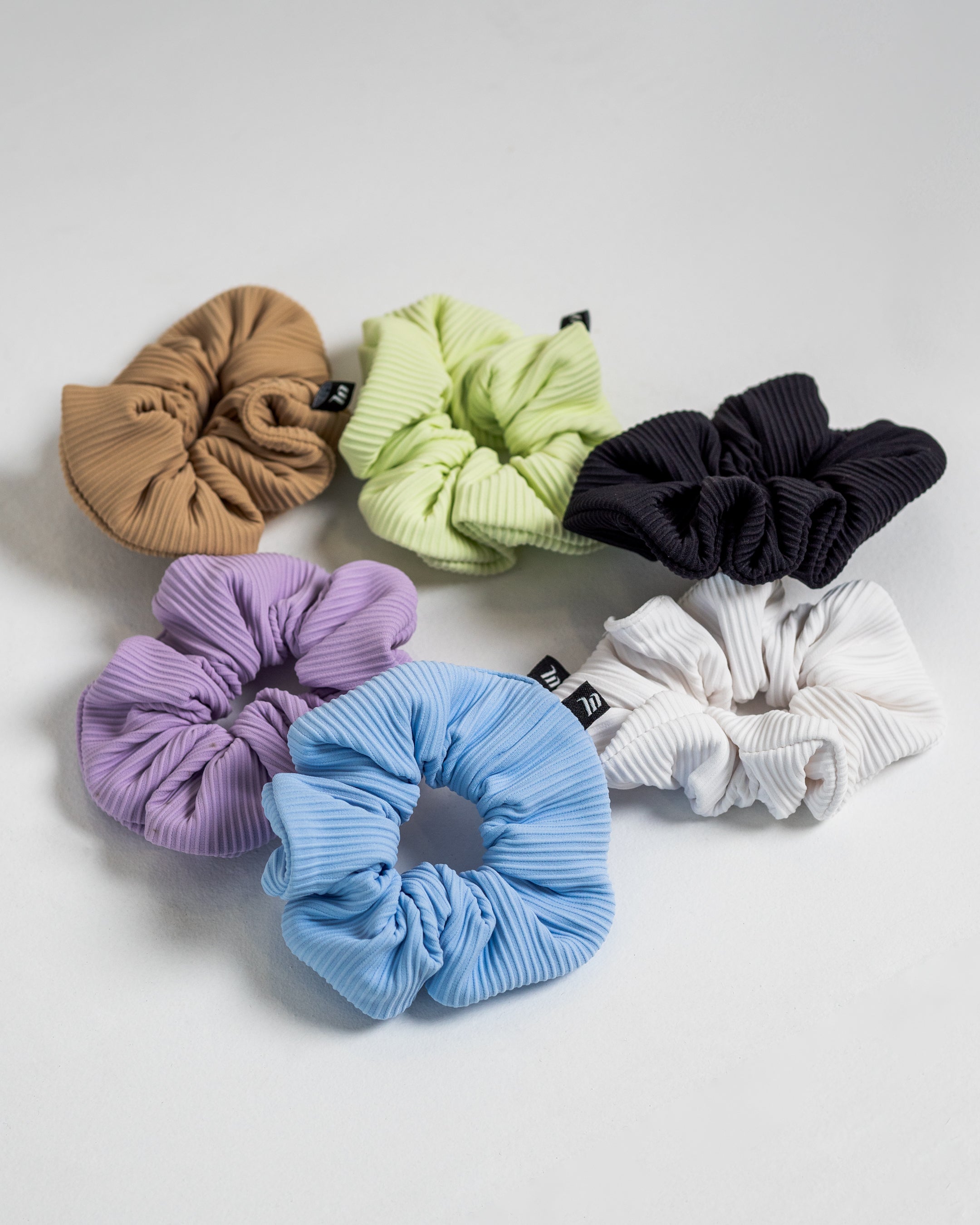 Ribbed Scrunchie Pack-Muscle Nation