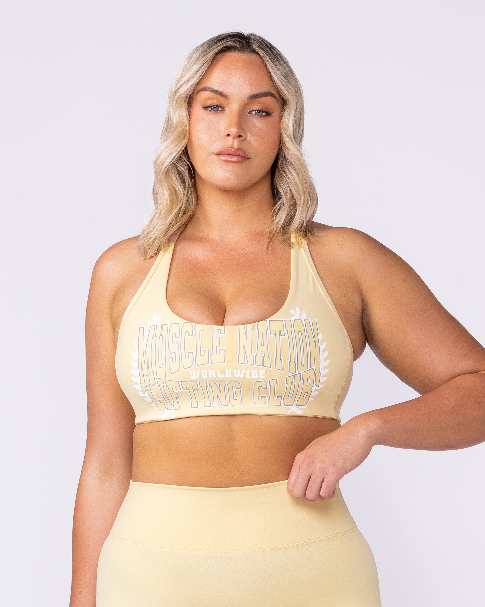 Lift Bra - Panna Cotta-Sports Bras-XXS-112518PANCOT-XXS-MNAPPRL46285-1-Muscle Nation