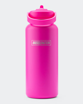 1L Insulated Water Bottle - Radiant Orchid-Accessories-ACC1125197RORID-MNAPPRL47952-1-Muscle Nation