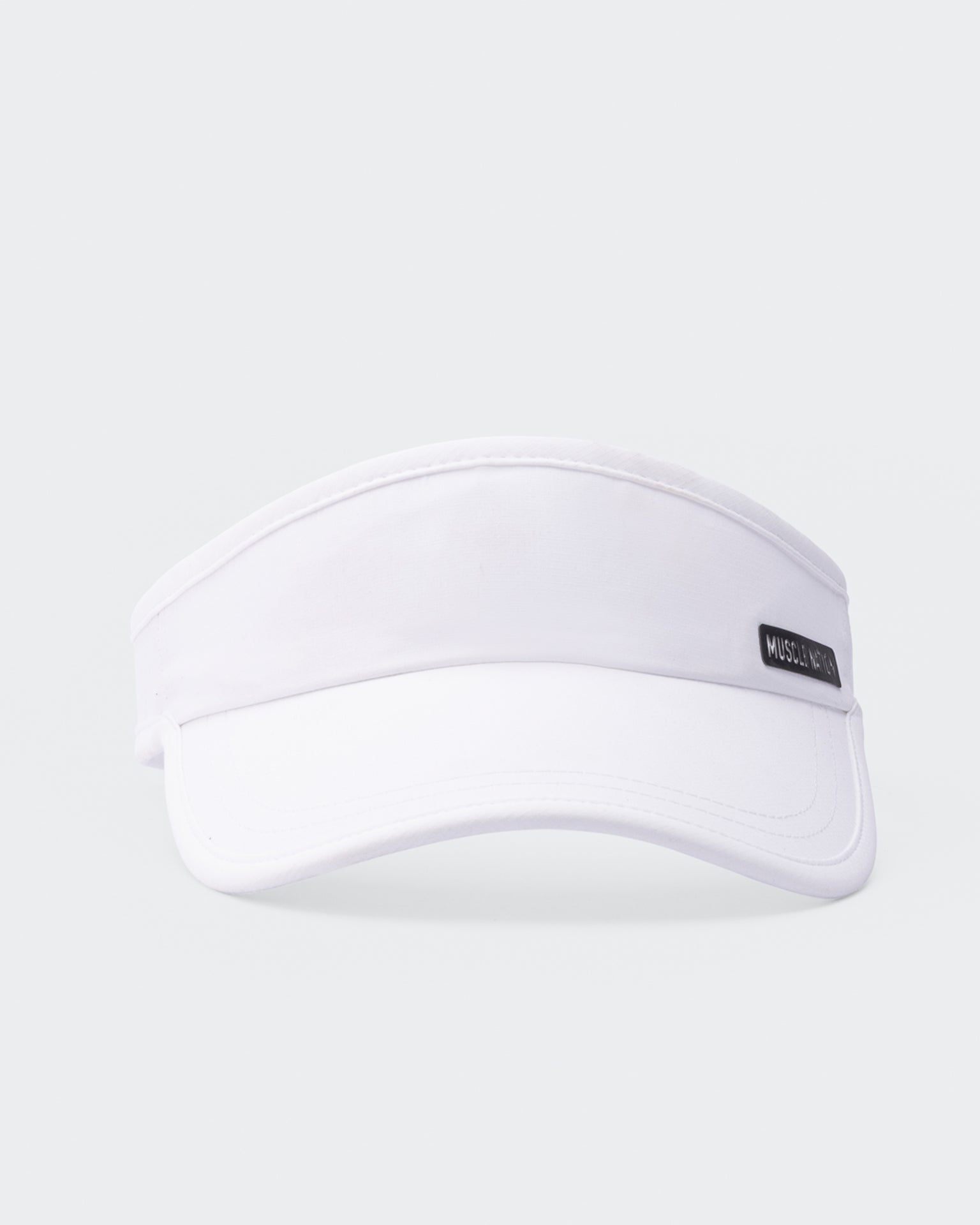 Muscle Nation Active Visor - White-Accessories-White-ACC1124176WHT-ONE-MNAPPRL32757-3-Muscle Nation
