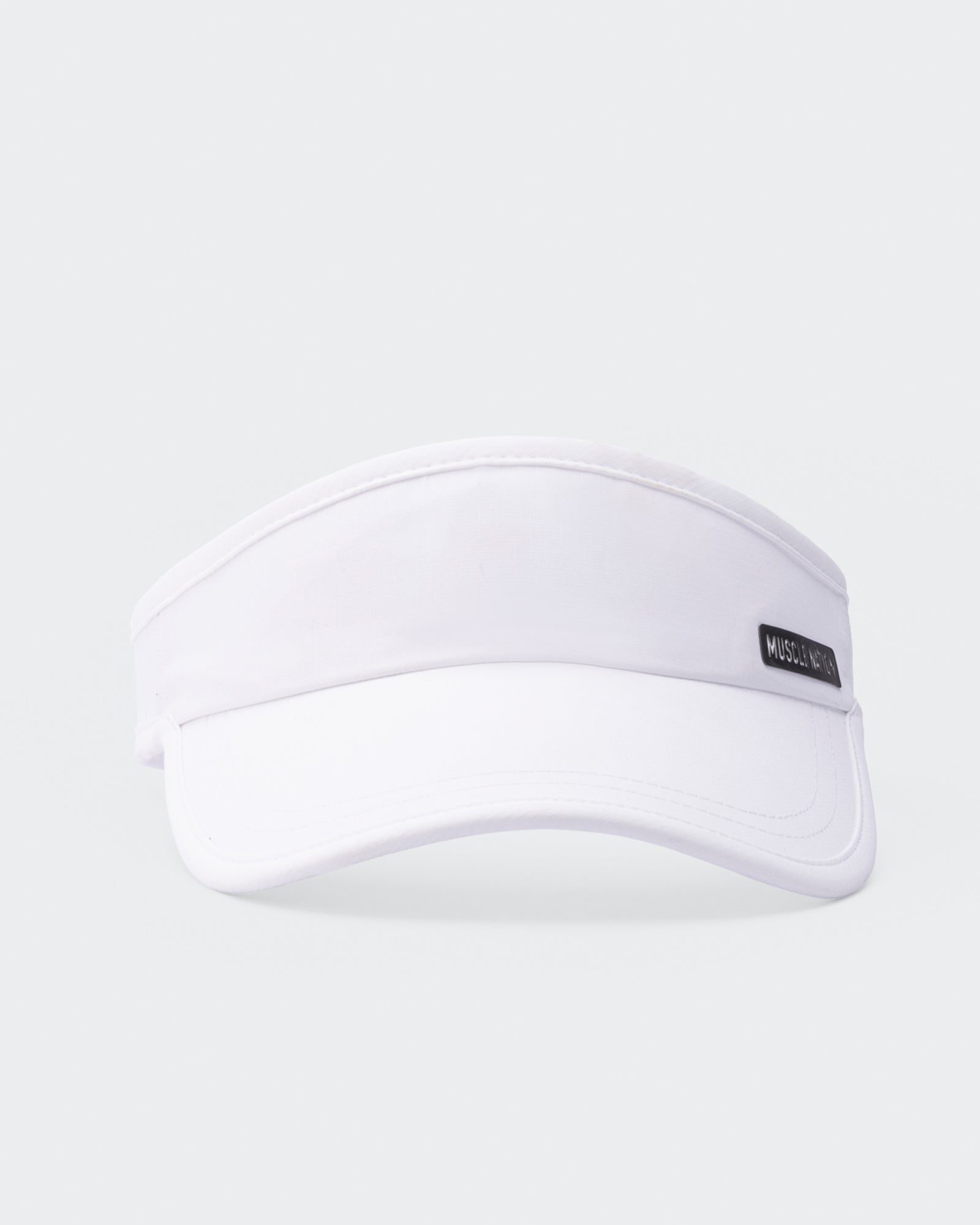 Muscle Nation Active Visor - White-Accessories-White-ACC1124176WHT-ONE-MNAPPRL32757-3-Muscle Nation