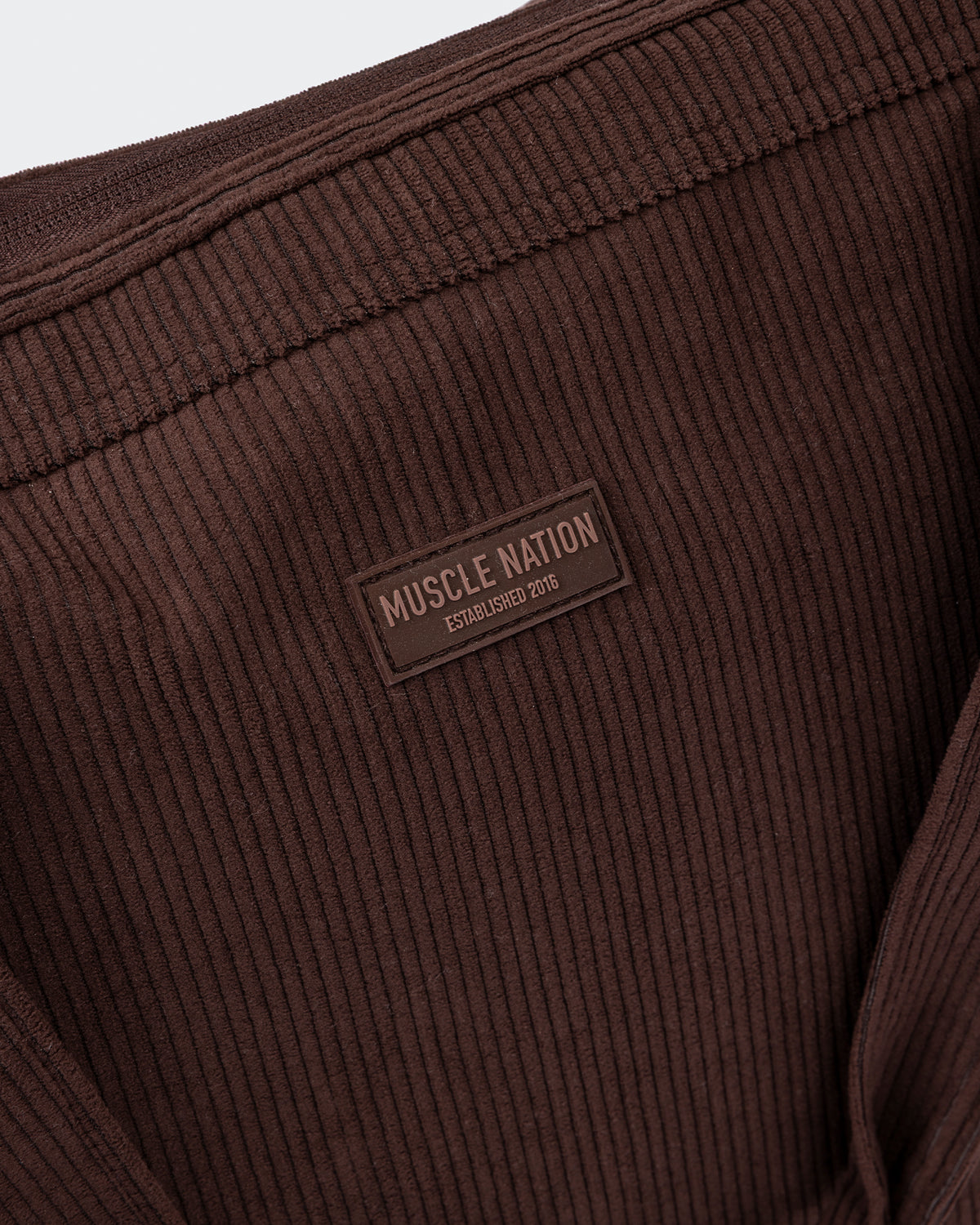 Muscle Nation Corduroy Tote Bag - Espresso
