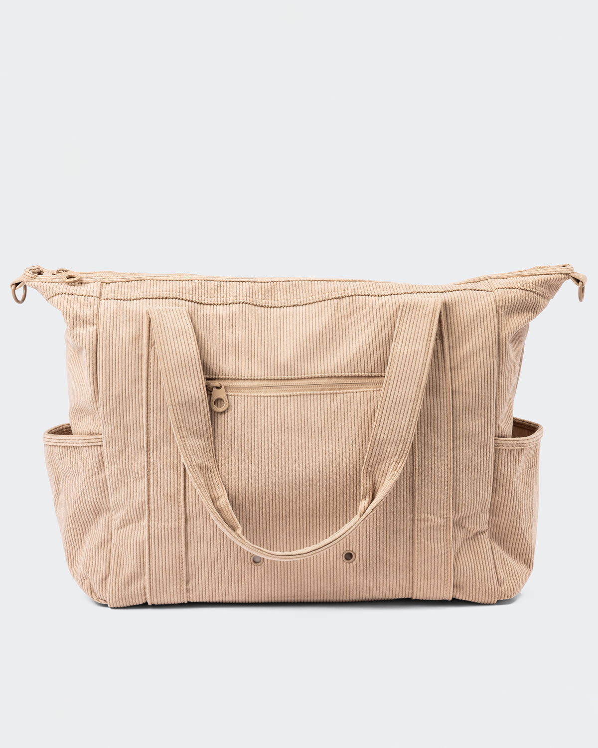 Muscle Nation Corduroy Tote Bag - Latte