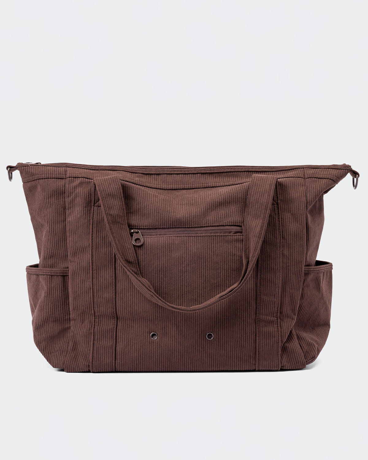 Muscle Nation Corduroy Tote Bag - Espresso