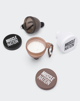 Fill And Go Funnel 3 Pack in Warm Brown / Black / White