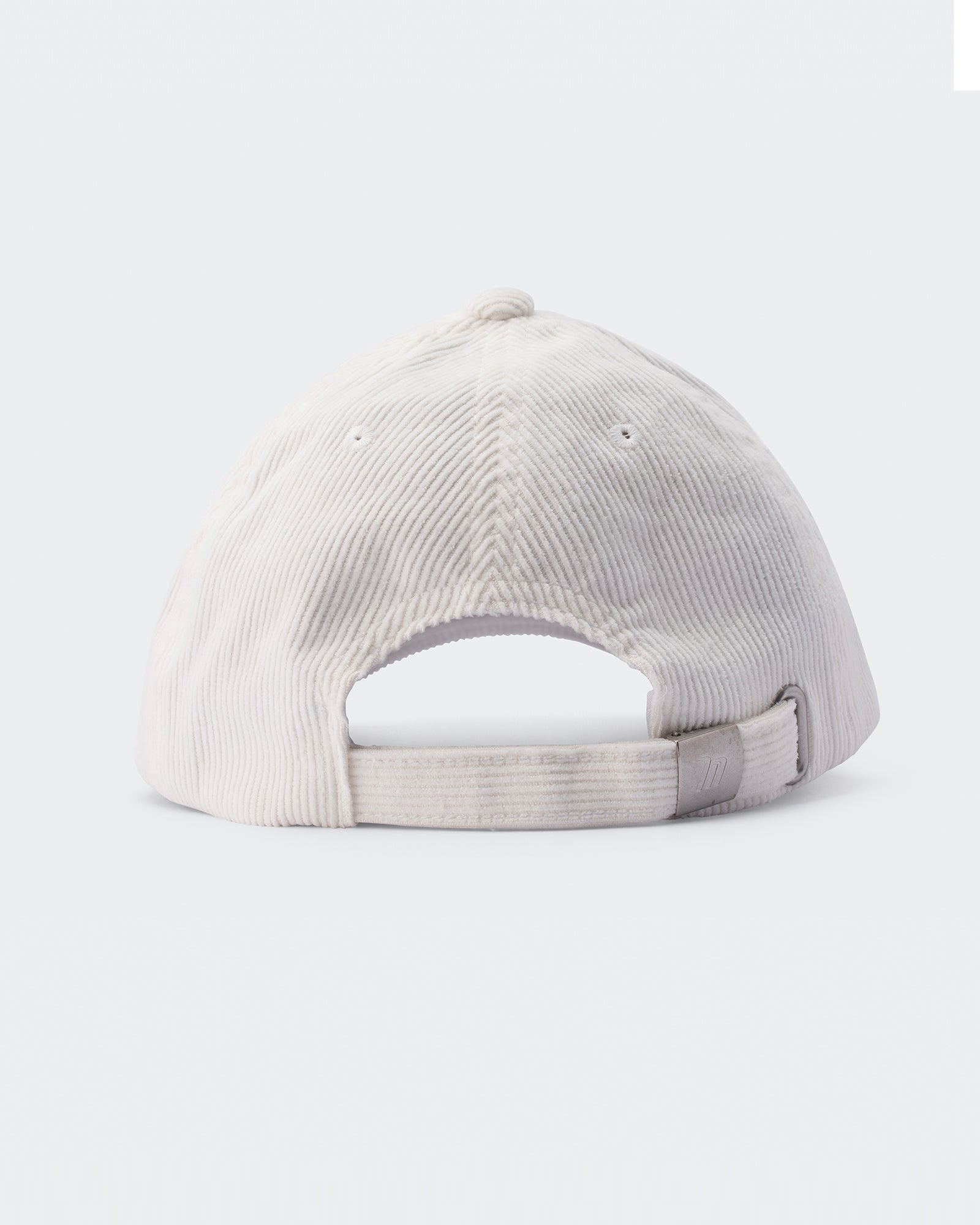 Worldwide Corduroy Dad Cap - White-Accessories-White-AC022468WHT-ONE-MNAPPRL30335-3-Muscle Nation