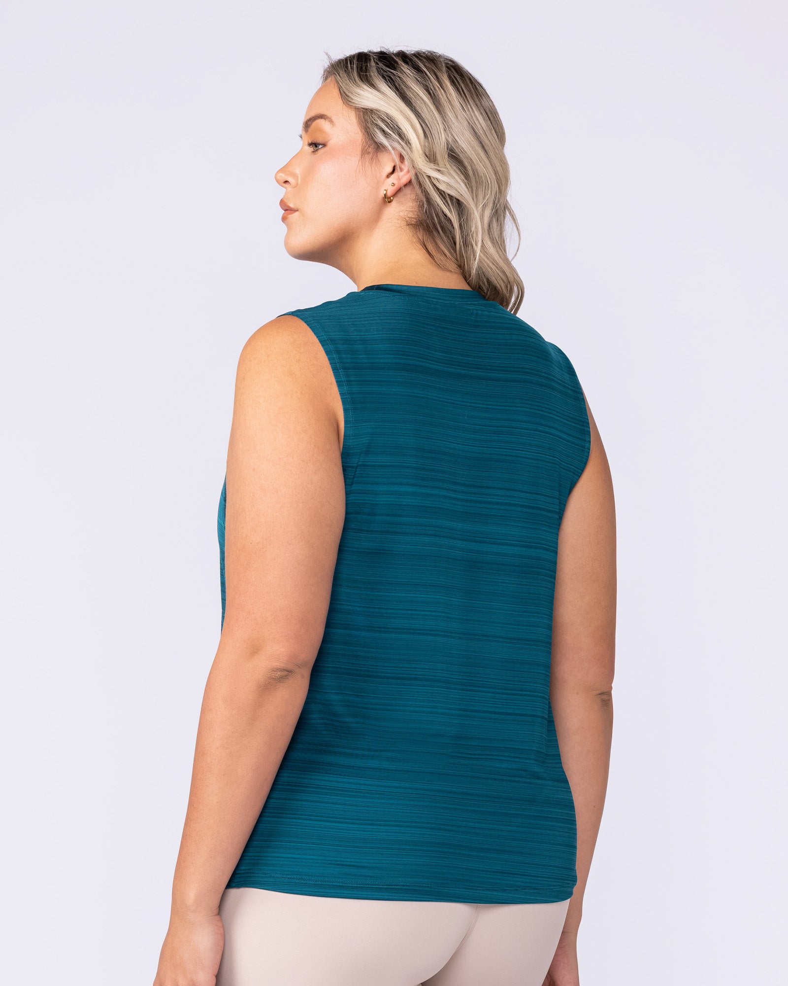 Active Drop Arm Training Tank - Dark Marine-Singlets & Tanks-XXS-1125126DRKMRN-XXS-MNAPPRL45093-2-Muscle Nation