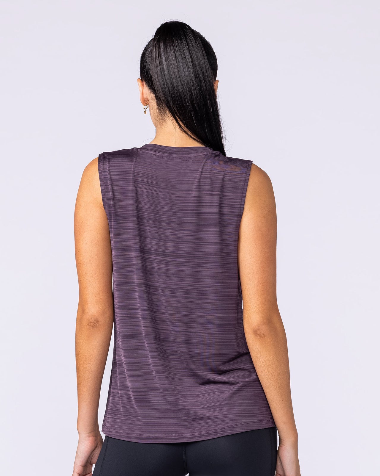 Active Drop Arm Training Tank - Midnight Plum-Singlets & Tanks-XXS-1125126MIDNTPL-XXS-MNAPPRL45102-4-Muscle Nation