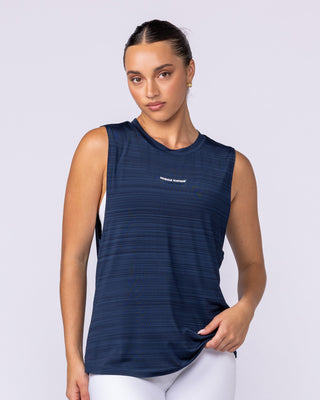 Active Drop Arm Training Tank - Navy-Singlets & Tanks-XXS-1125126NAVY-XXS-MNAPPRL45111-1-Muscle Nation