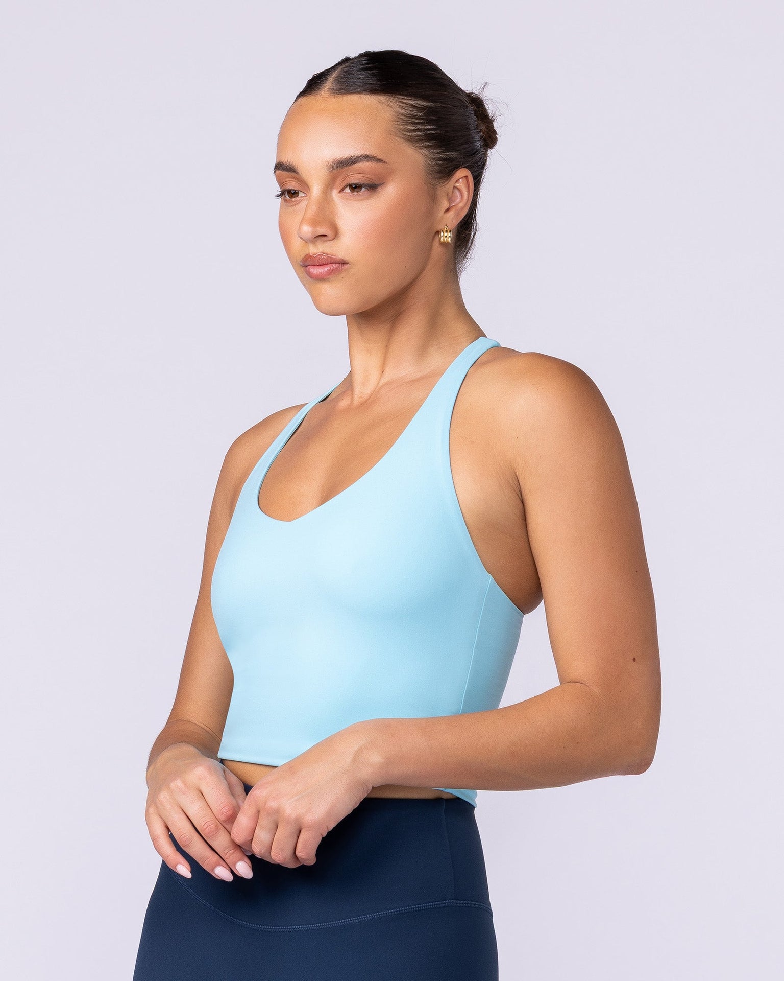 Active Form Cropped Tank - Lagoon-Singlets & Tanks-XXS-1125128LGN-XXS-MNAPPRL45354-3-Muscle Nation