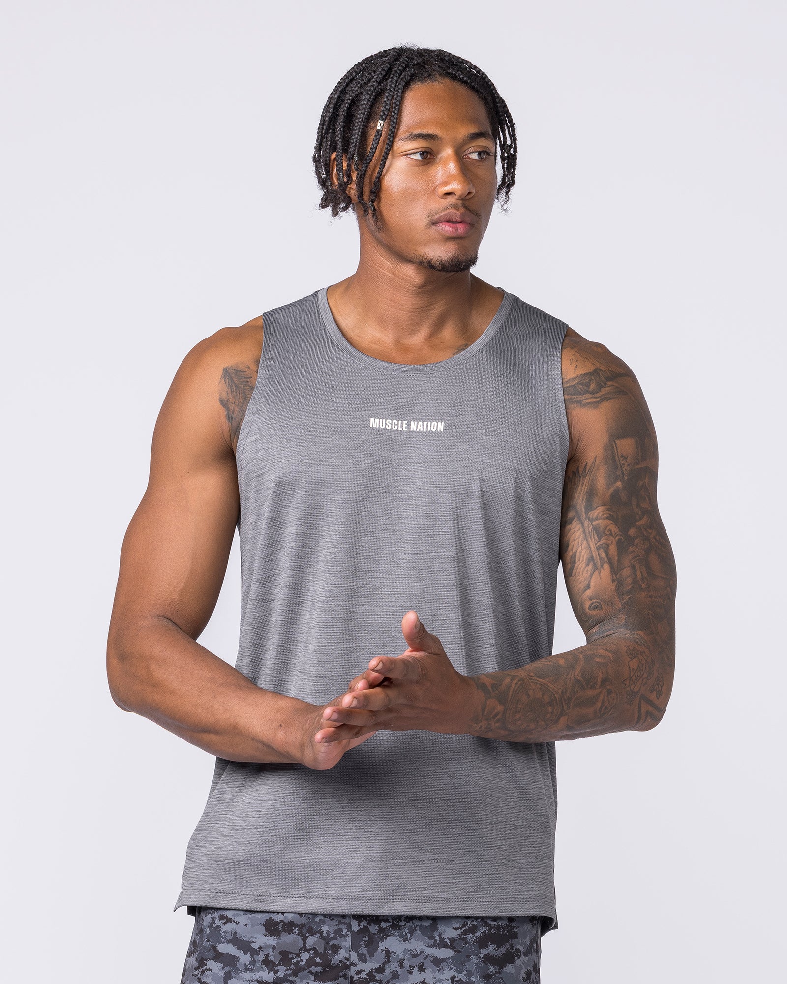 Aero Active Tank - Tornado-Singlets & Tanks-S-012611TRNDO-S-MNAPPRL48165-3-Muscle Nation